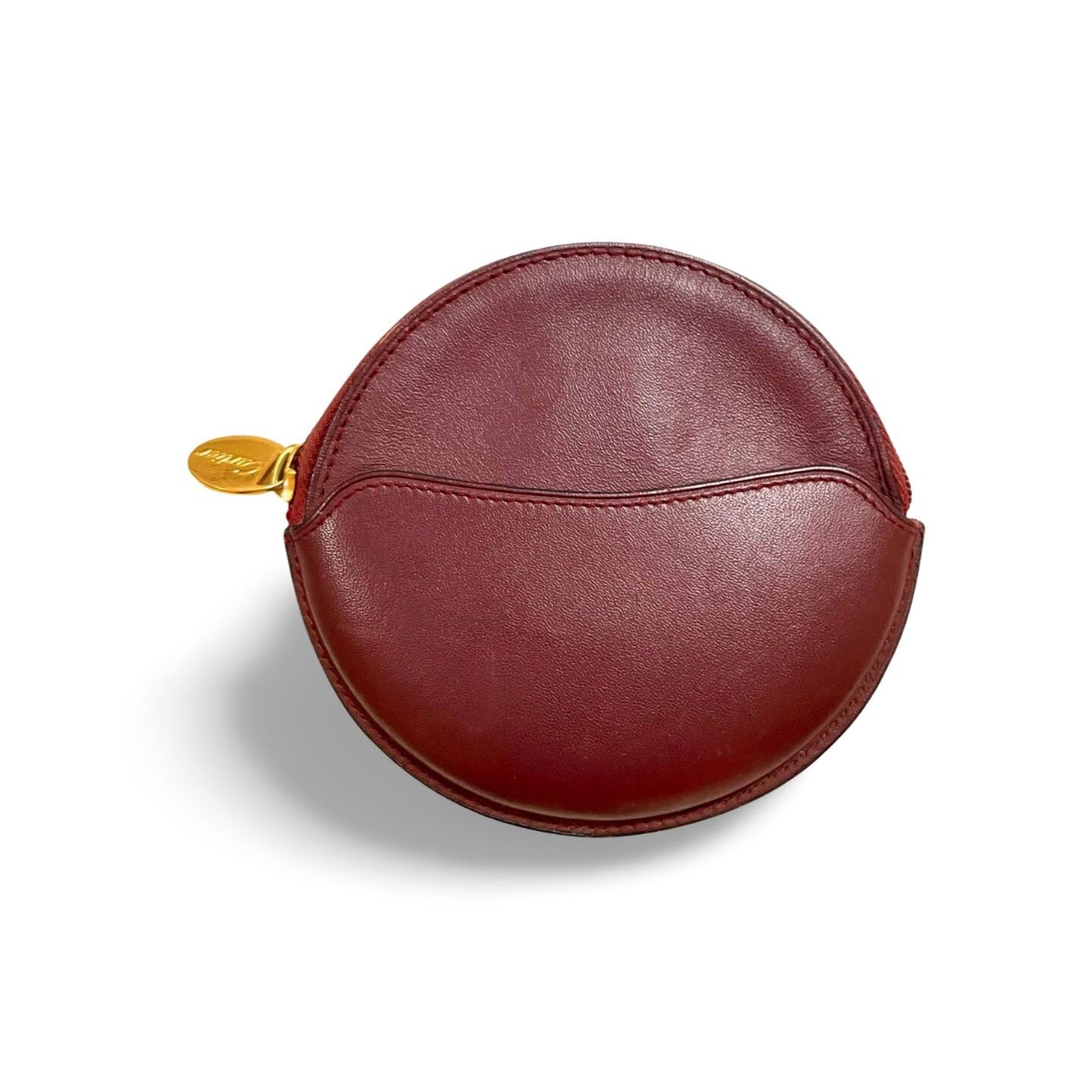 Cartier Vintage Cartier wine leather coin case, must de Cartier Size ONE SIZE - 3 Thumbnail