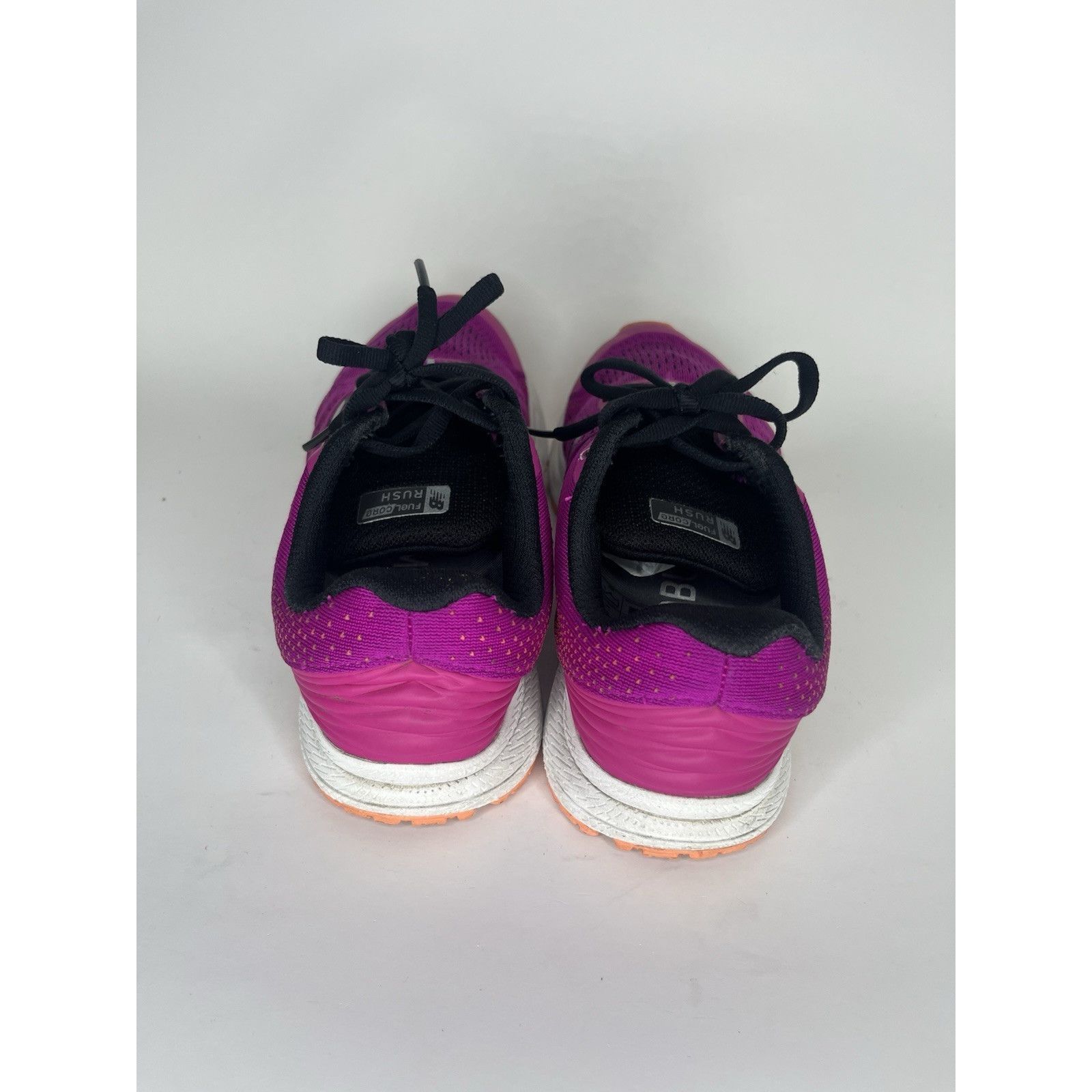 New Balance New Balance Pink Synthetic Gym Running Lace Up Sneakers Wome Size US 7 / IT 37 - 4 Thumbnail