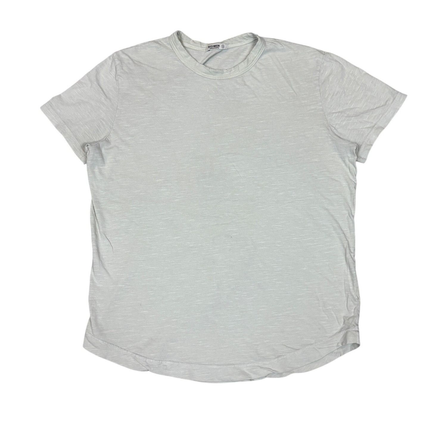 Buck Mason Buck Mason Curved Hem Slub SS T Shirt Men's Small READ Size US S / EU 44-46 / 1 - 1 Thumbnail