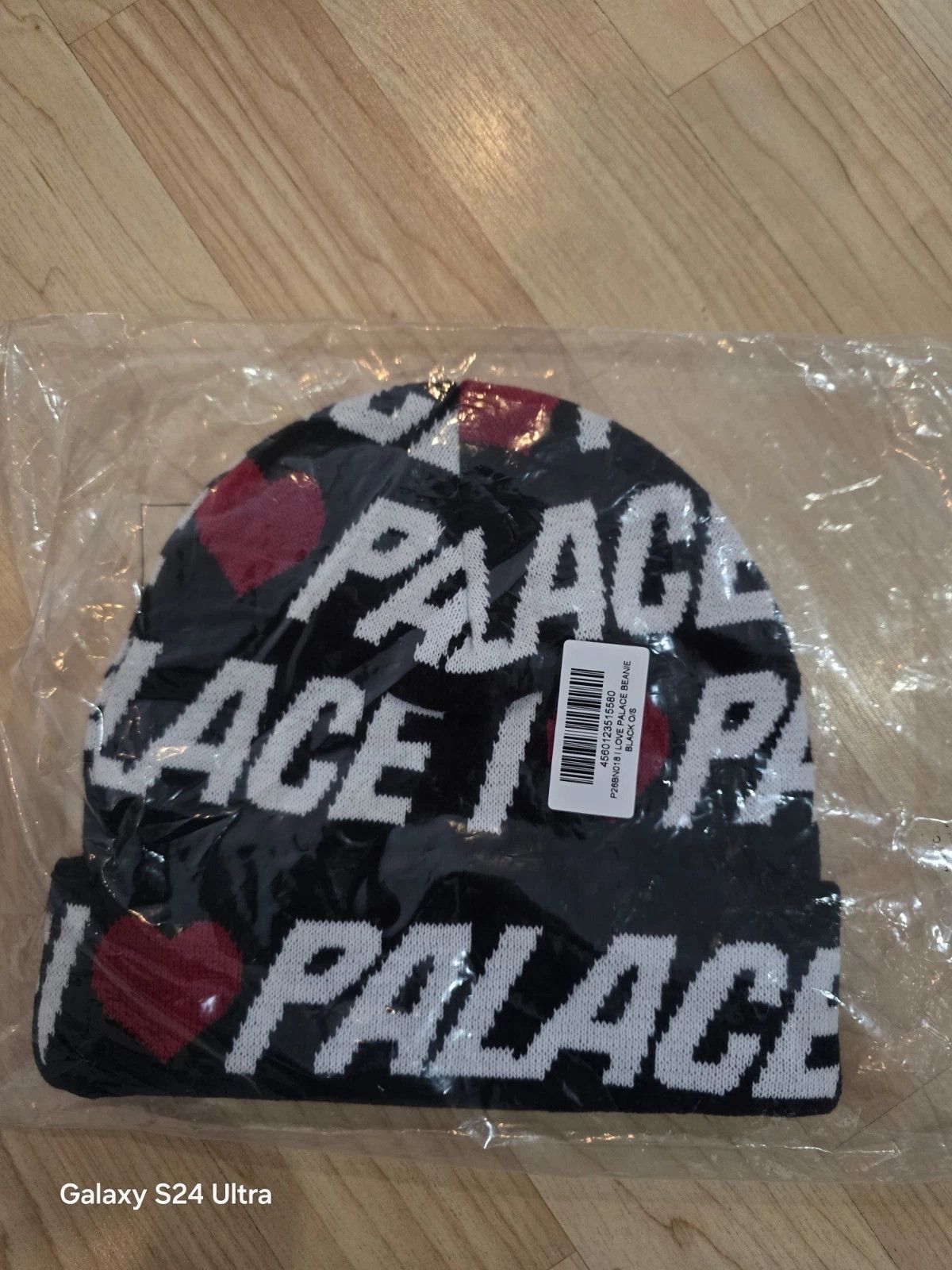 PALACE I Love PALACE Beanie Black Ear Beanie Palace Beanie Black