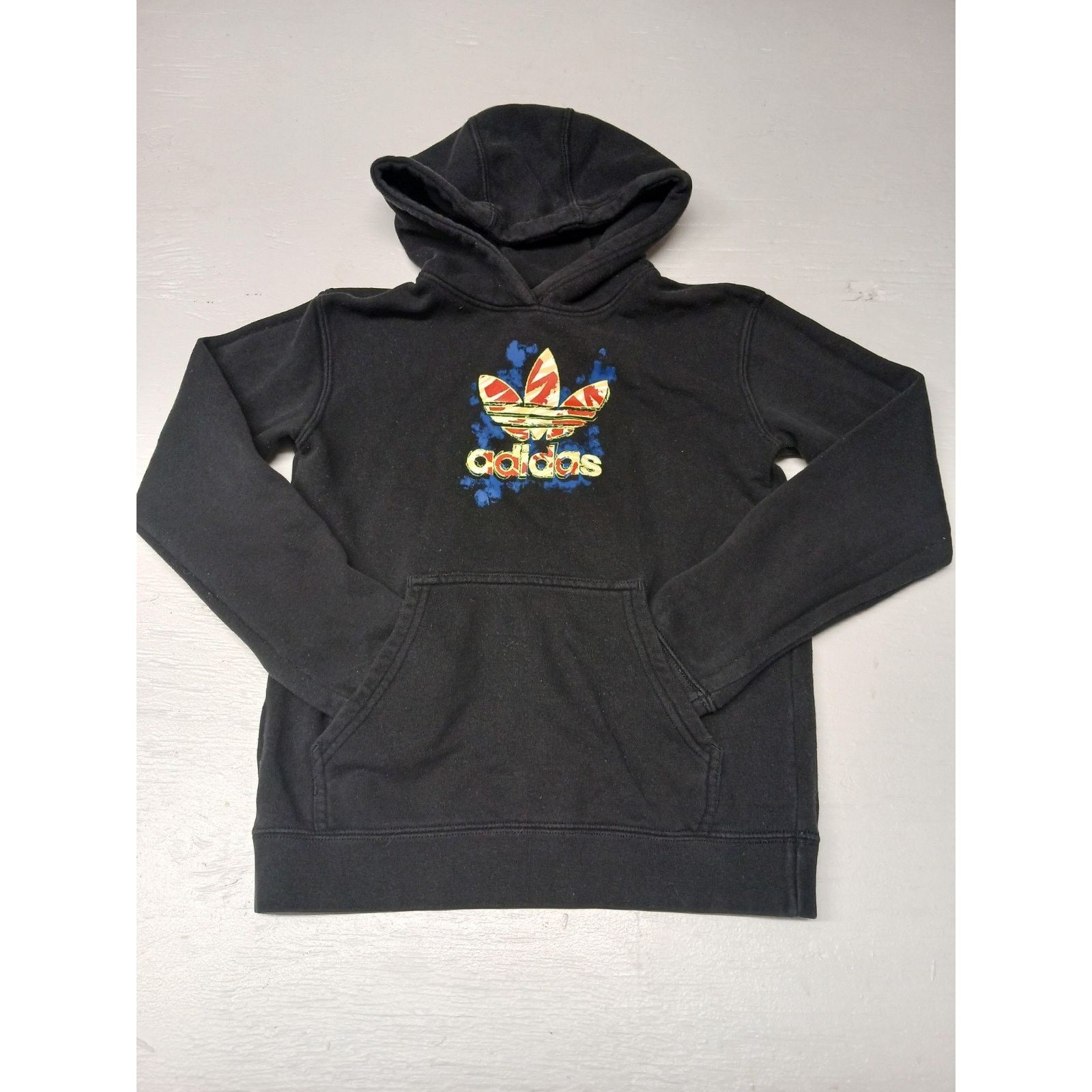Adidas Adidas Black (Medium) Sports Casual Pullover Hoodie Size US M / EU 48-50 / 2 - 1 Thumbnail
