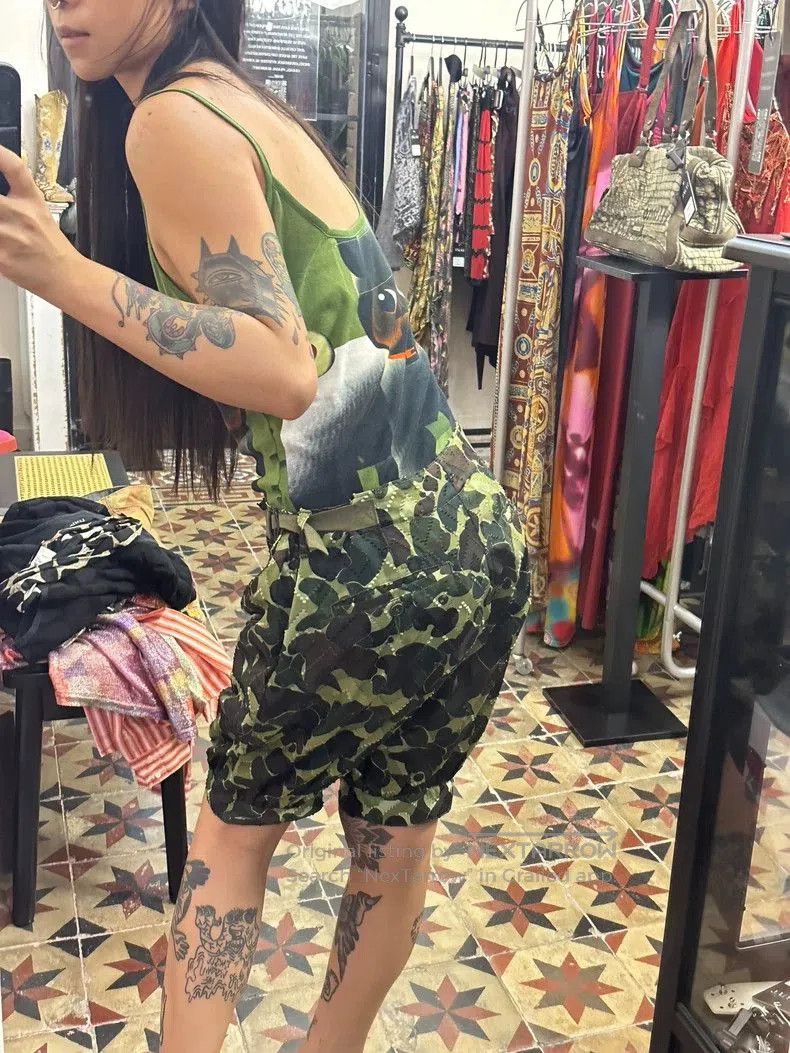 Junya Watanabe JUNYA WATANABE Camo Shorts. Size US 32 / EU 48 - 7 Thumbnail