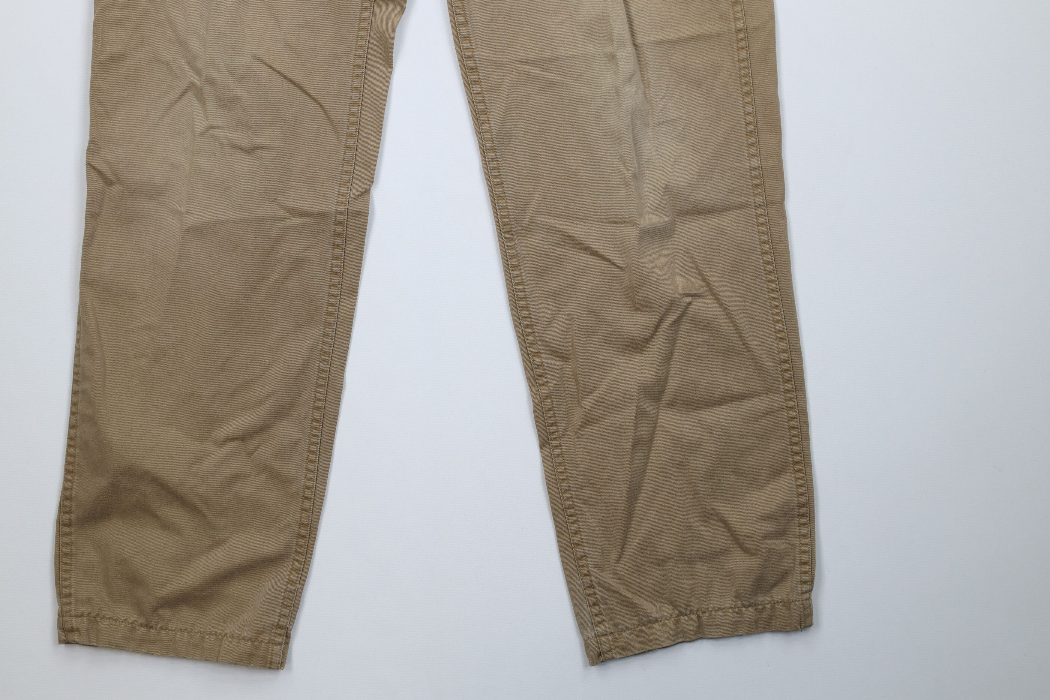 Cabelas Vintage 90s Cabelas Relaxed Wide Leg Cargo Pants Brown Size US 34 / EU 50 - 4 Thumbnail