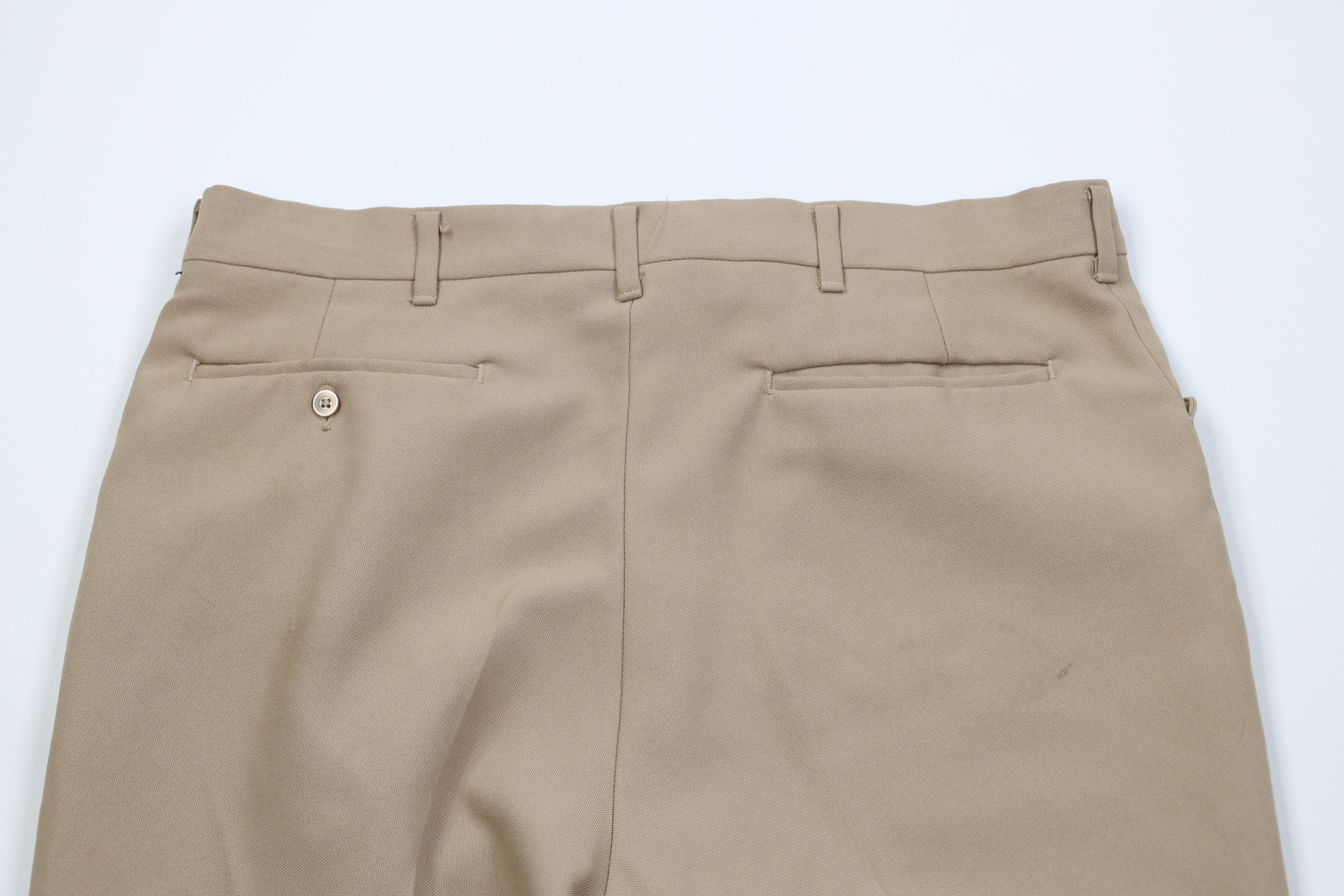 Vintage Vintage 70s Streetwear Knit Flared Wide Leg Chino Pants USA Size US 36 / EU 52 - 11 Thumbnail