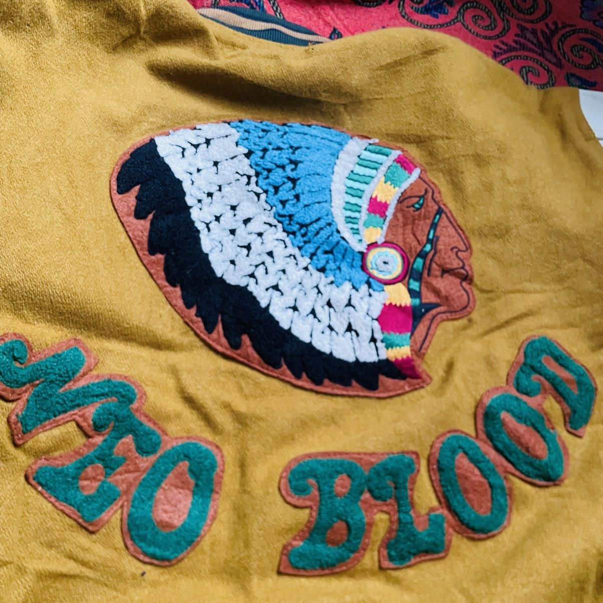 Vintage Vintage Neo Blood Varsity Jacket Size US XL / EU 56 / 4 - 7 Thumbnail