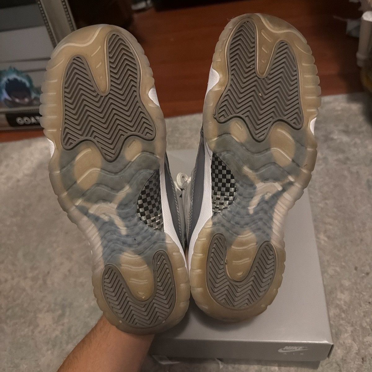 Jordan Brand Jordan 11 Cool Grey GS Size 7 Size US 7 / EU 40 - 7 Thumbnail