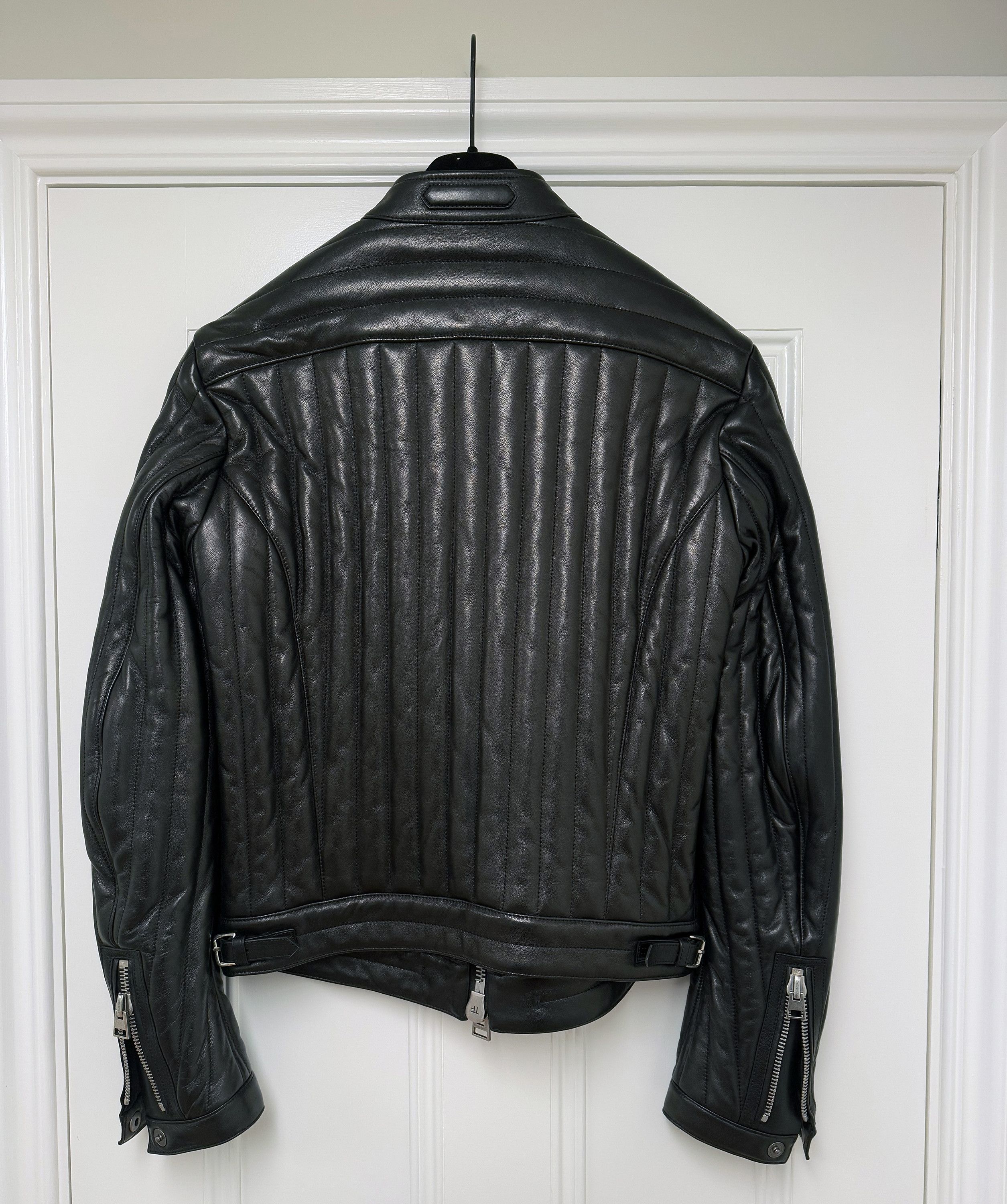 Tom Ford Ovatta Padded Leather Jacket Size US M / EU 48-50 / 2 - 2 Thumbnail