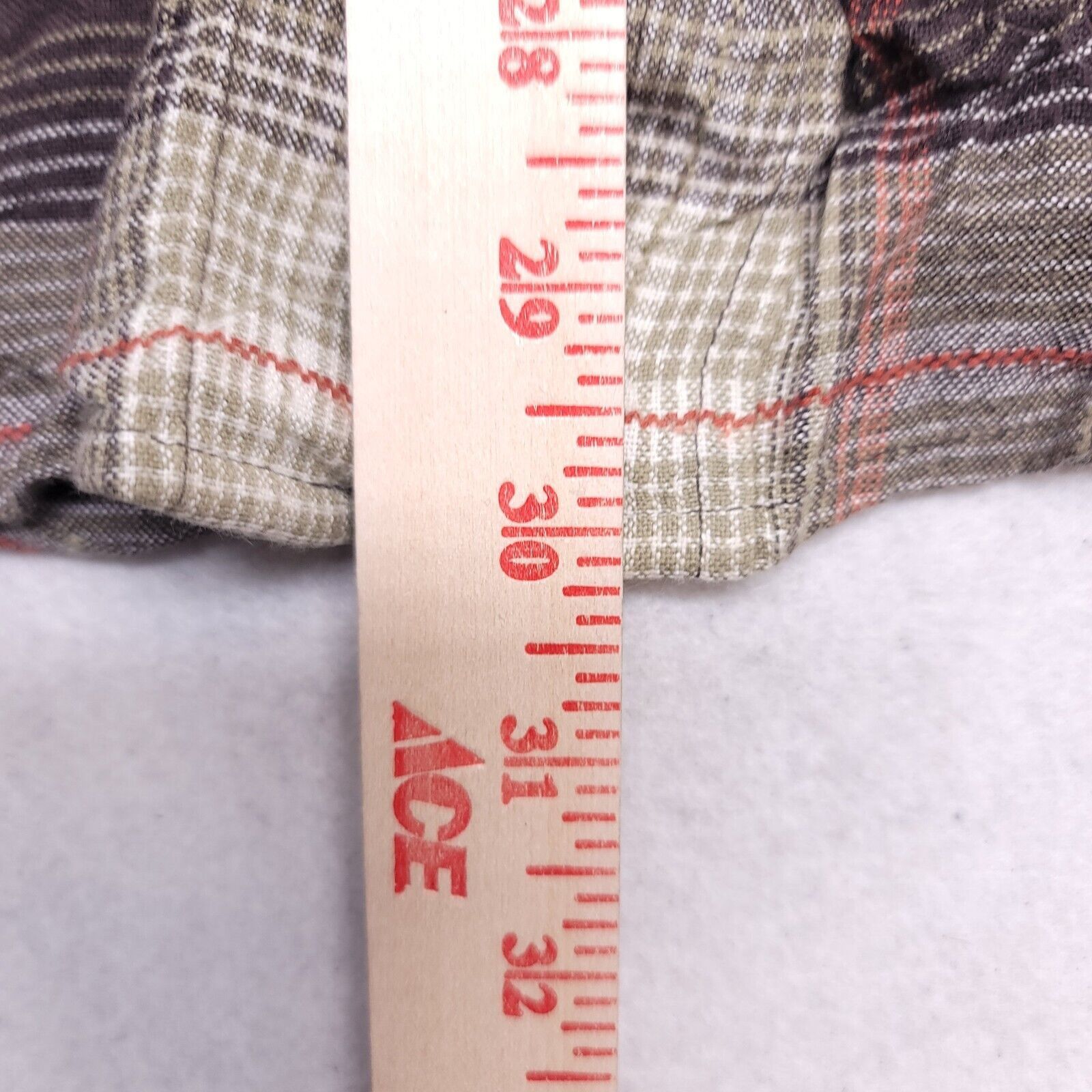 Treasure & Bond Treasure & Bond Tartan Flannel Shirt Men Size M Brown Orange Size US M / EU 48-50 / 2 - 7 Thumbnail