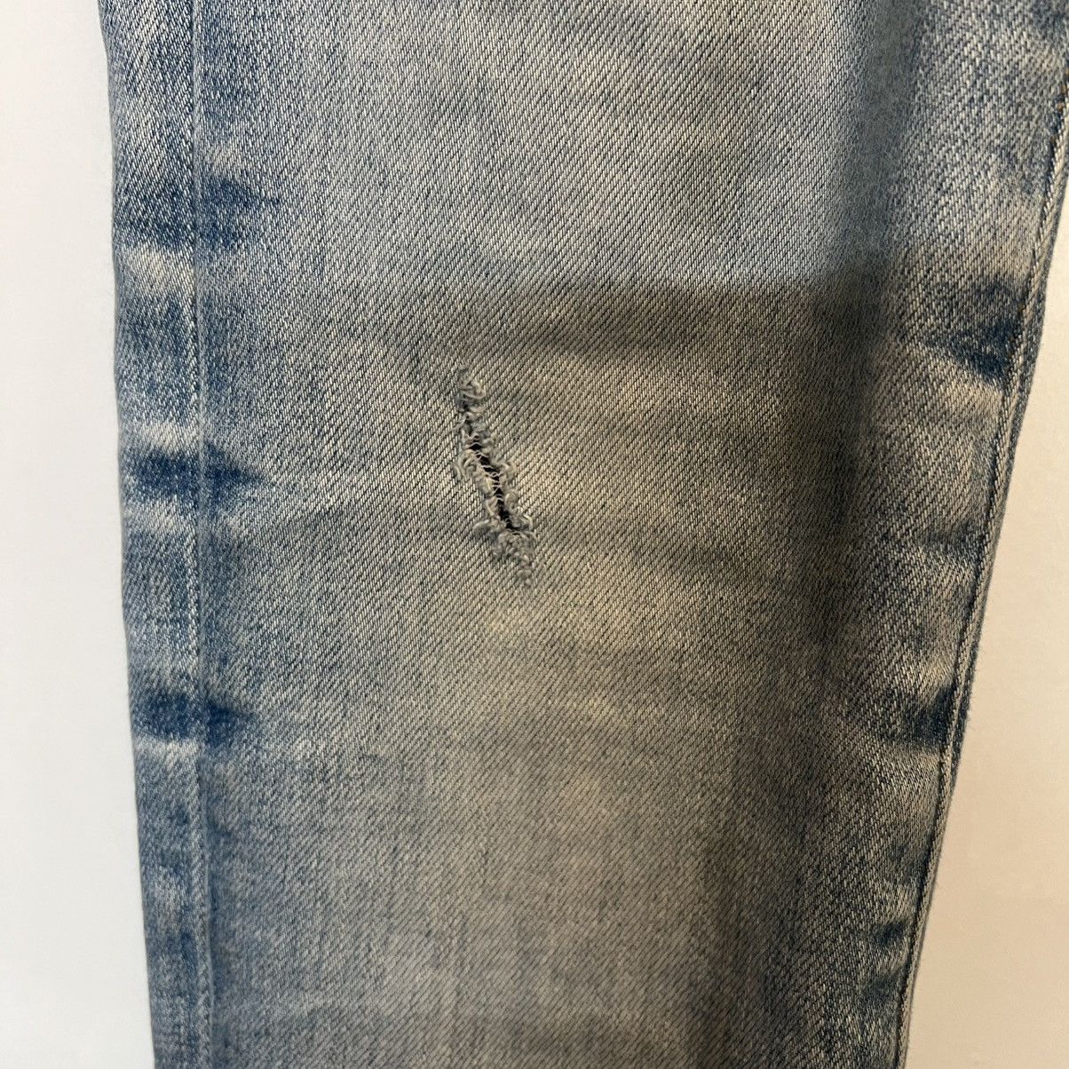 Amiri Amiri Broken Jeans Clay Indigo Size US 29 - 5 Thumbnail