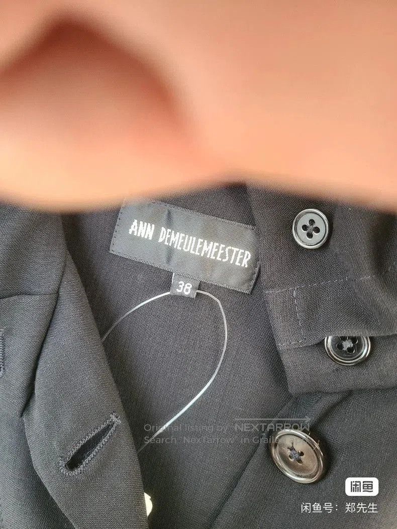 Ann Demeulemeester Ann Demeulemeester Unisex Trench Coat. Size US M / EU 48-50 / 2 - 7 Thumbnail