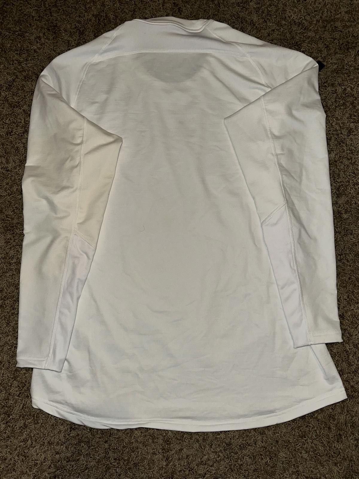 Nike Nike Pro Men’s Dri Fit Compression Therma White Long Sleeve Shirt Size US XL / EU 56 / 4 - 4 Thumbnail