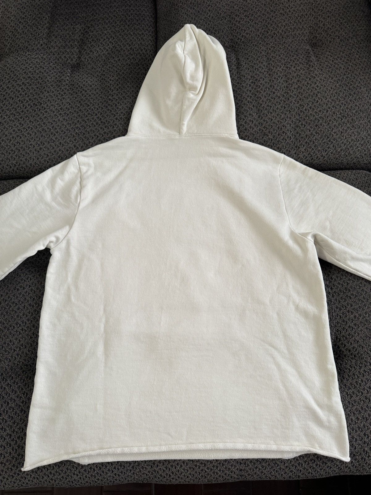 Other Life Of An Outsider Outsiderz Cropped Hoodie in Cream Large Size US L / EU 52-54 / 3 - 8 Thumbnail
