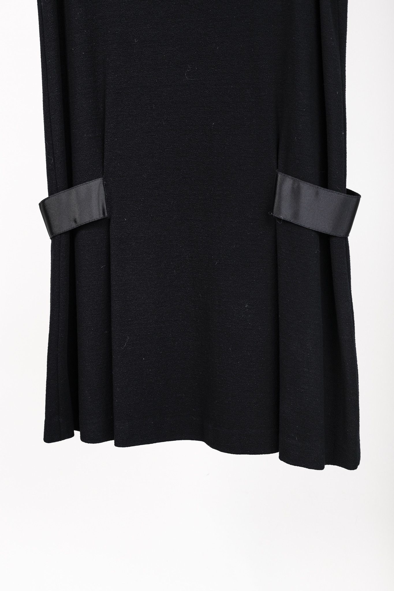 Proenza Schouler Proenza Schouler Black Knit Short-Sleeve Mini Dress Size M / US 6-8 / IT 42-44 - 6 Thumbnail