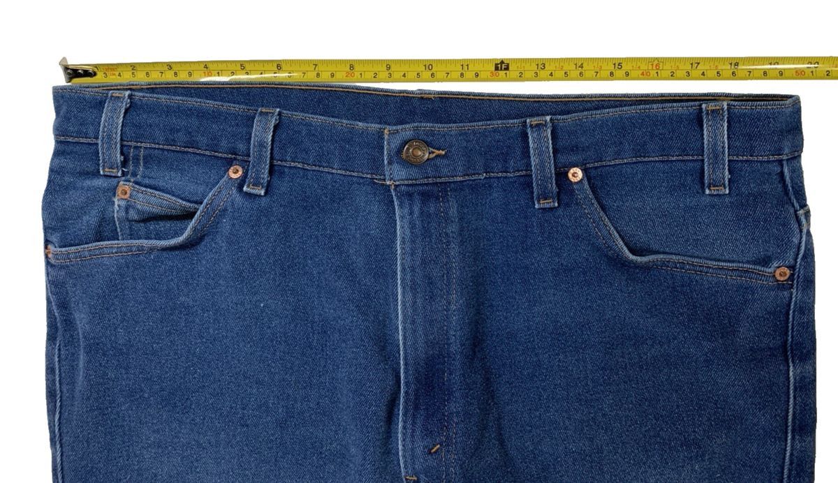 Levi's Levi's Orange Tab Jeans 42x32 Made in USA Straight Leg Denim Size US 42 / EU 58 - 6 Thumbnail