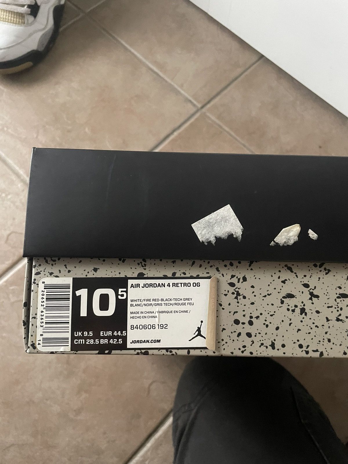 Jordan Brand Air Jordan 3 white Cement 2016 Size US 10.5 / EU 43-44 - 13 Thumbnail
