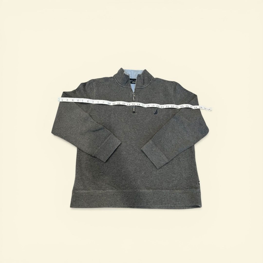 Nautica Nautica Grey Quarter-Zip (Men’s L) Size US L / EU 52-54 / 3 - 4 Thumbnail