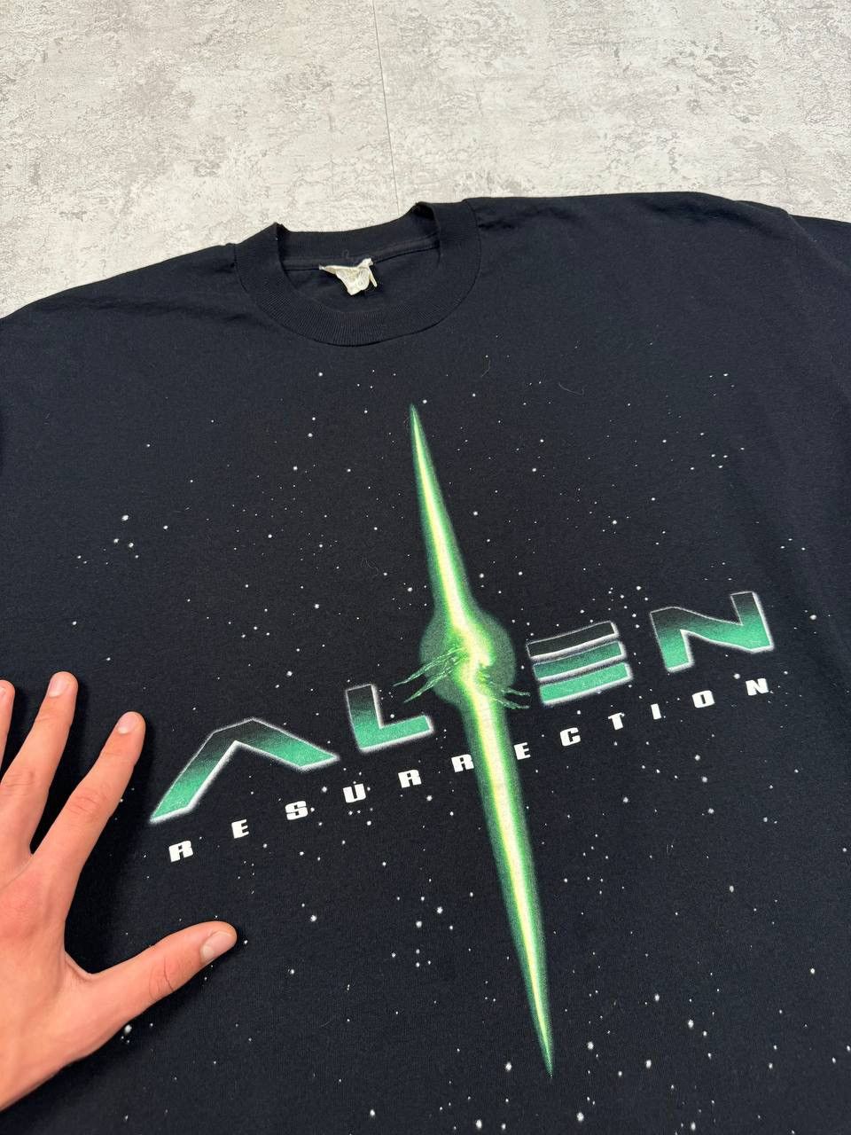 Vintage Vintage 90’s Alien Resurrection T-Shirt Big Logo Size US XL / EU 56 / 4 - 5 Thumbnail