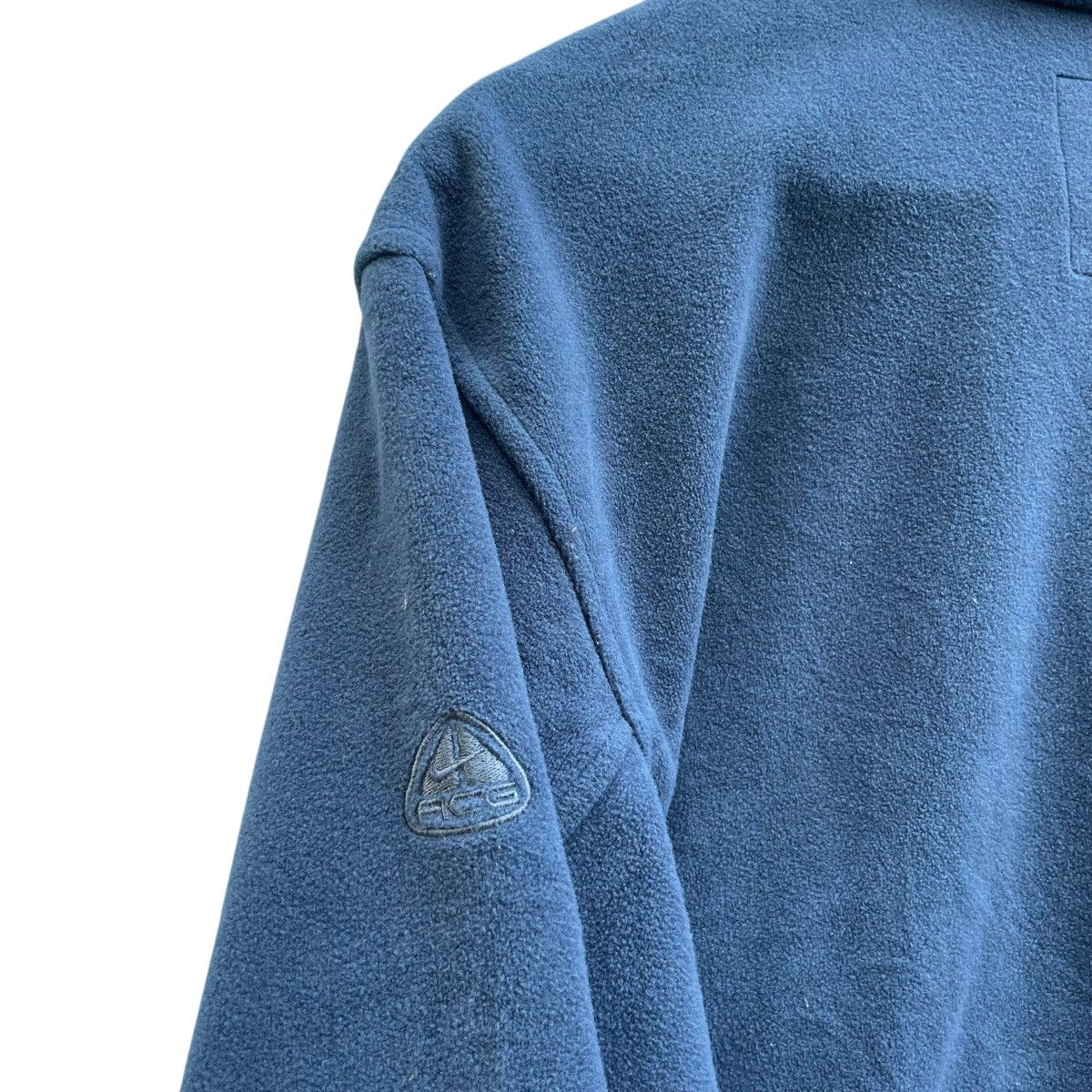 Nike × Vintage 💥Vintage Nike Acg Half Zipper Fleece Pullover Jacket Size US M / EU 48-50 / 2 - 6 Thumbnail