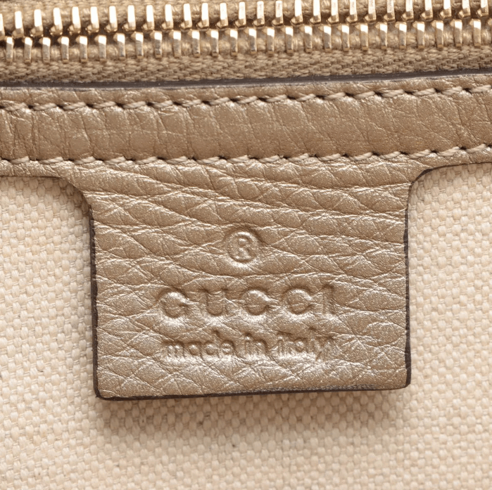 Gucci New Bamboo Leather Handbag Size ONE SIZE - 10 Thumbnail