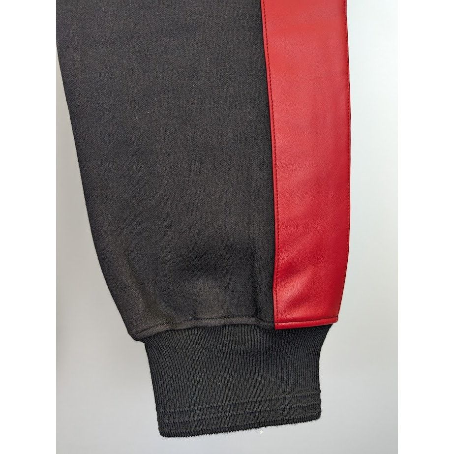 Alexander McQueen o1rshd1 Sweatpant Jogger in Black / Red Size US 32 / EU 48 - 7 Thumbnail