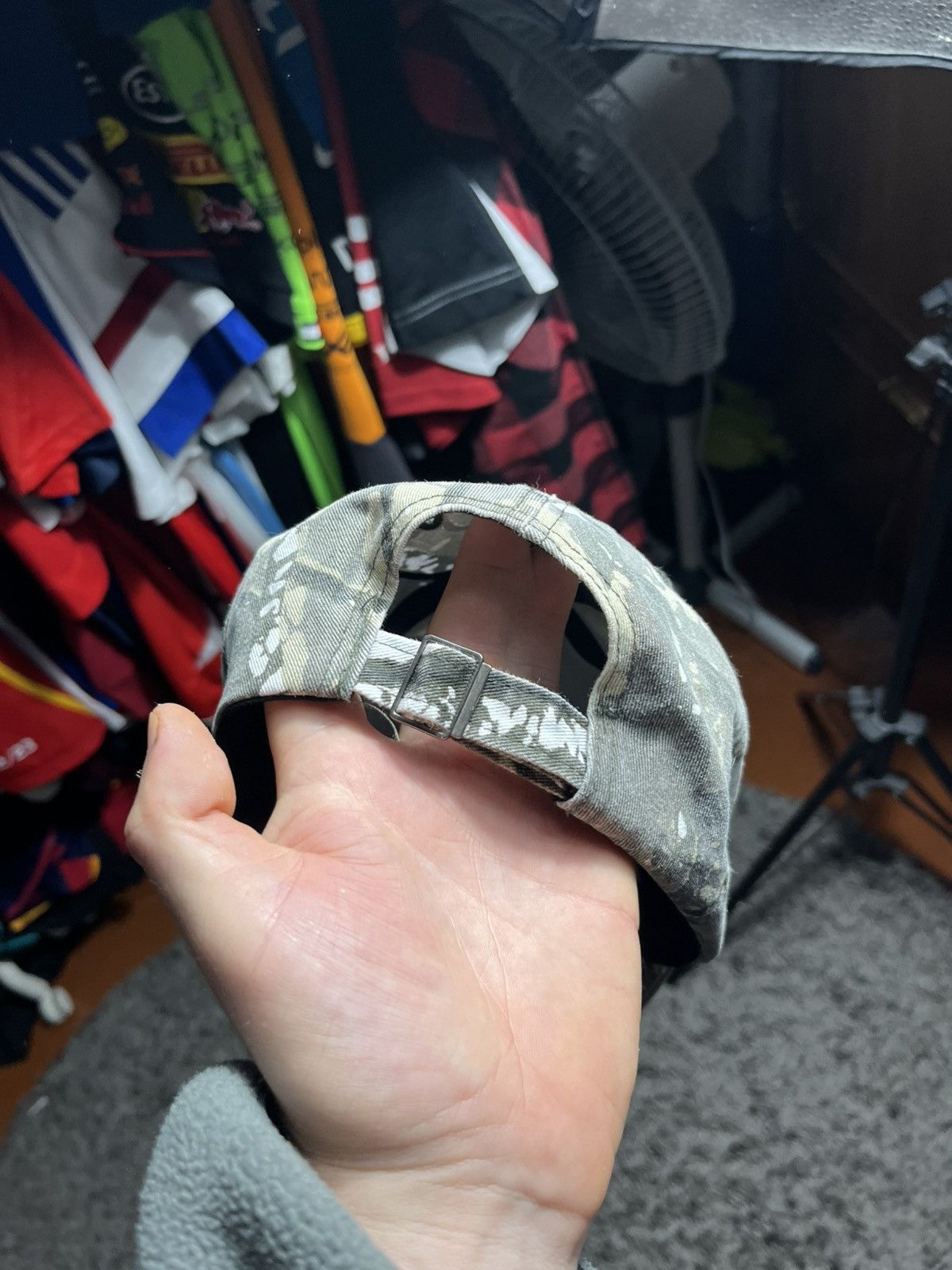 Vintage “GODS FAVORITE” CAMO BASEBALL CAP Size ONE SIZE - 4 Thumbnail