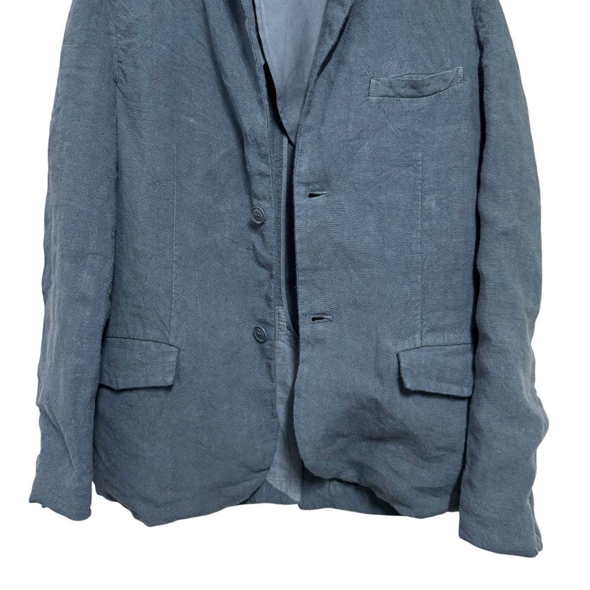 Vlas Blomme Vlas Blomme Linen Summer Jacket Similar Paul Harnden Size US M / EU 48-50 / 2 - 4 Thumbnail