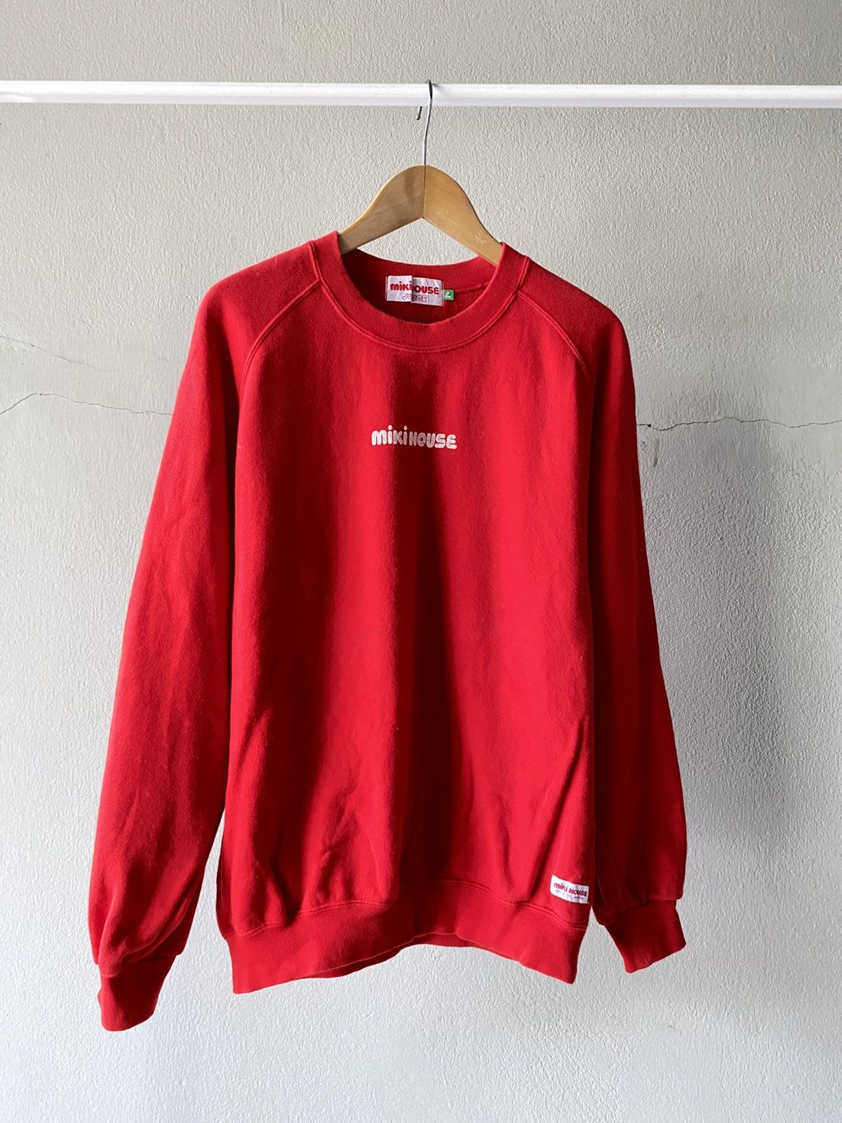 Designer × Japanese Brand Miki House Sweatshirt Size L / US 10 / IT 46 - 1 Thumbnail