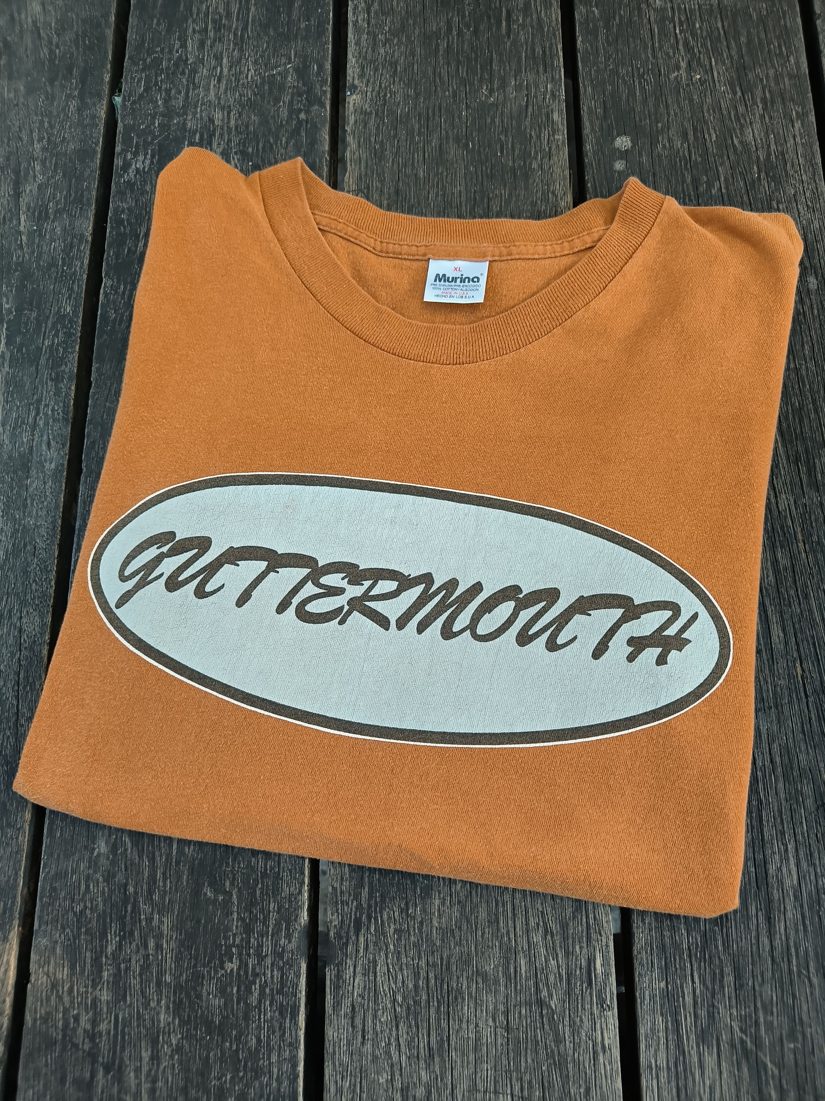 Band Tees Vintage 90s Guttermouth (10 commandments) shirt Size US XL / EU 56 / 4 - 1 Thumbnail