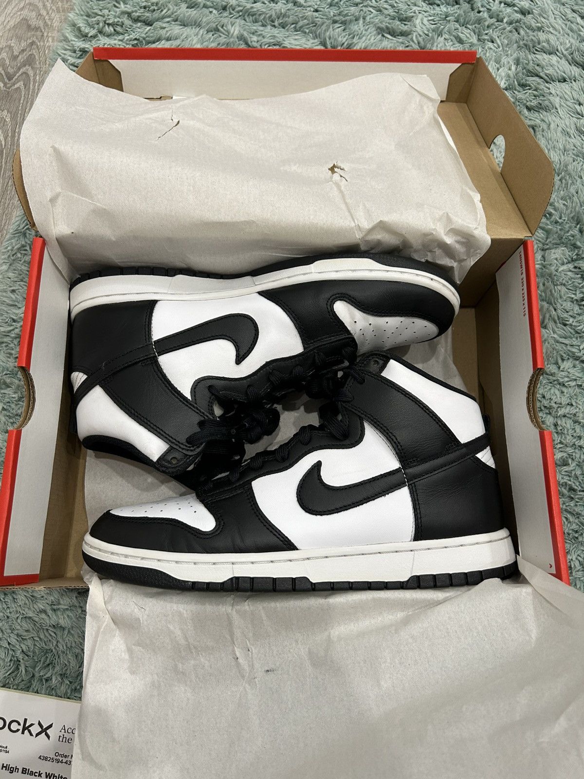 Nike Nike Dunk High Panda Size US 9.5 / EU 42-43 - 12 Thumbnail