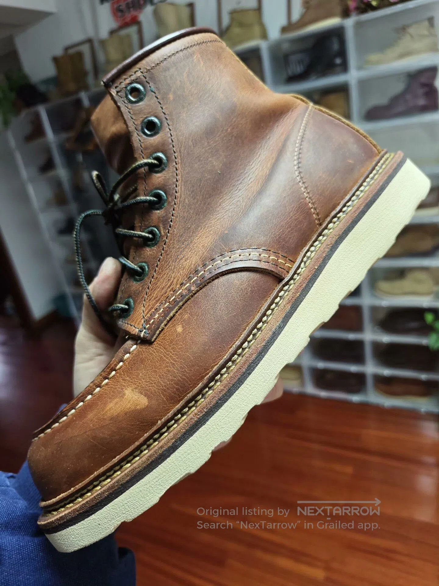 Red Wing Red Wing 1907 Work Boots. Size US 8 / EU 41 - 5 Thumbnail