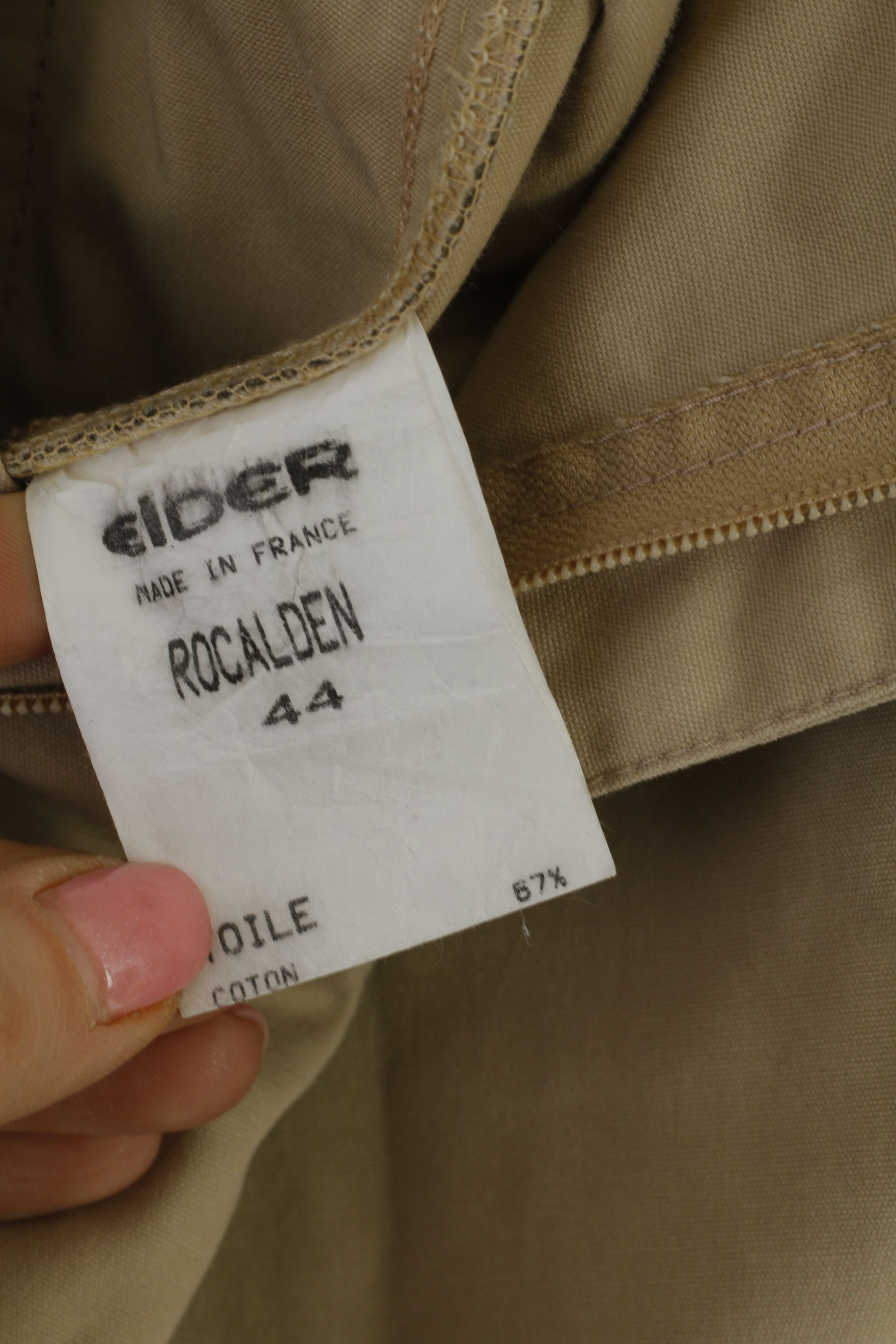 Vintage EIDER Men 44 XXL Trousers Beige Rocalden Mountain 9558 Size US 44 / EU 60 - 4 Thumbnail