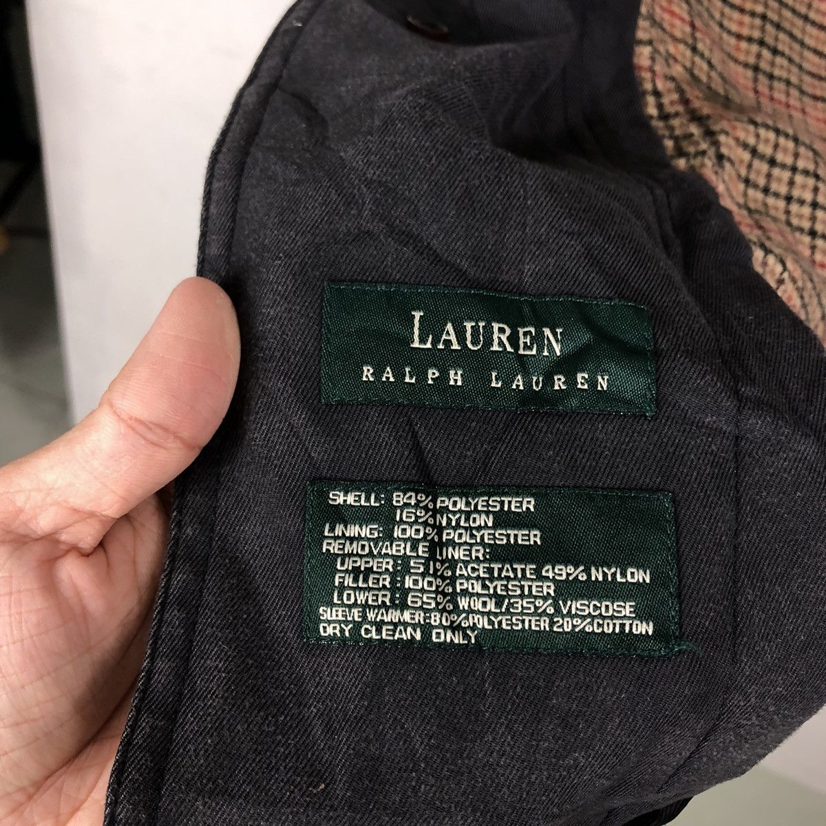 Ralph Lauren 🔥90s LONG TRENCH COAT JACKET RALPH LAUREN NOVA CHECK LINING Size US M / EU 48-50 / 2 - 14 Thumbnail