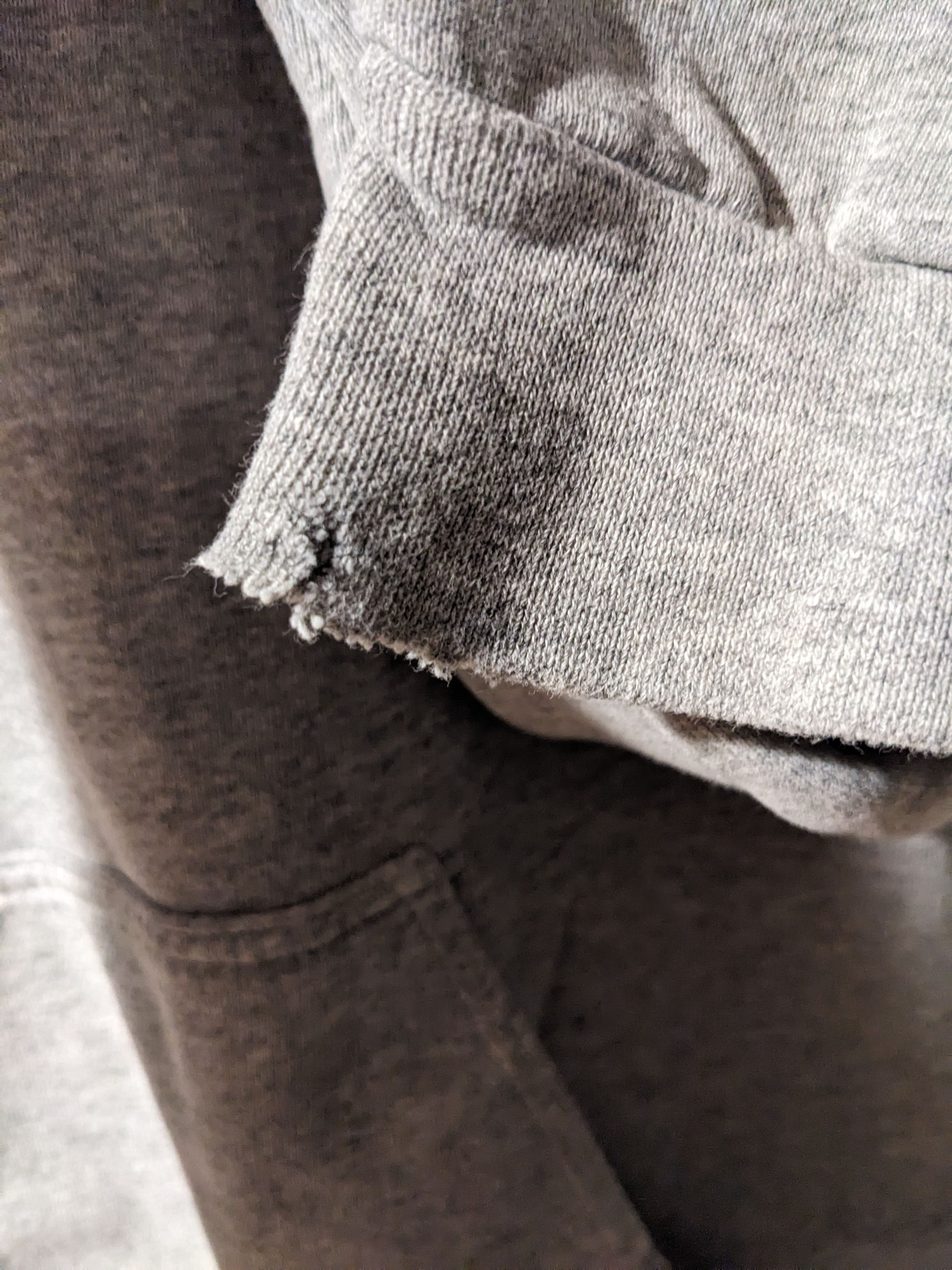 Nike × Vintage Vintage 90s Nike Center Swoosh Essential Gray Large Hoodie Size US L / EU 52-54 / 3 - 7 Thumbnail