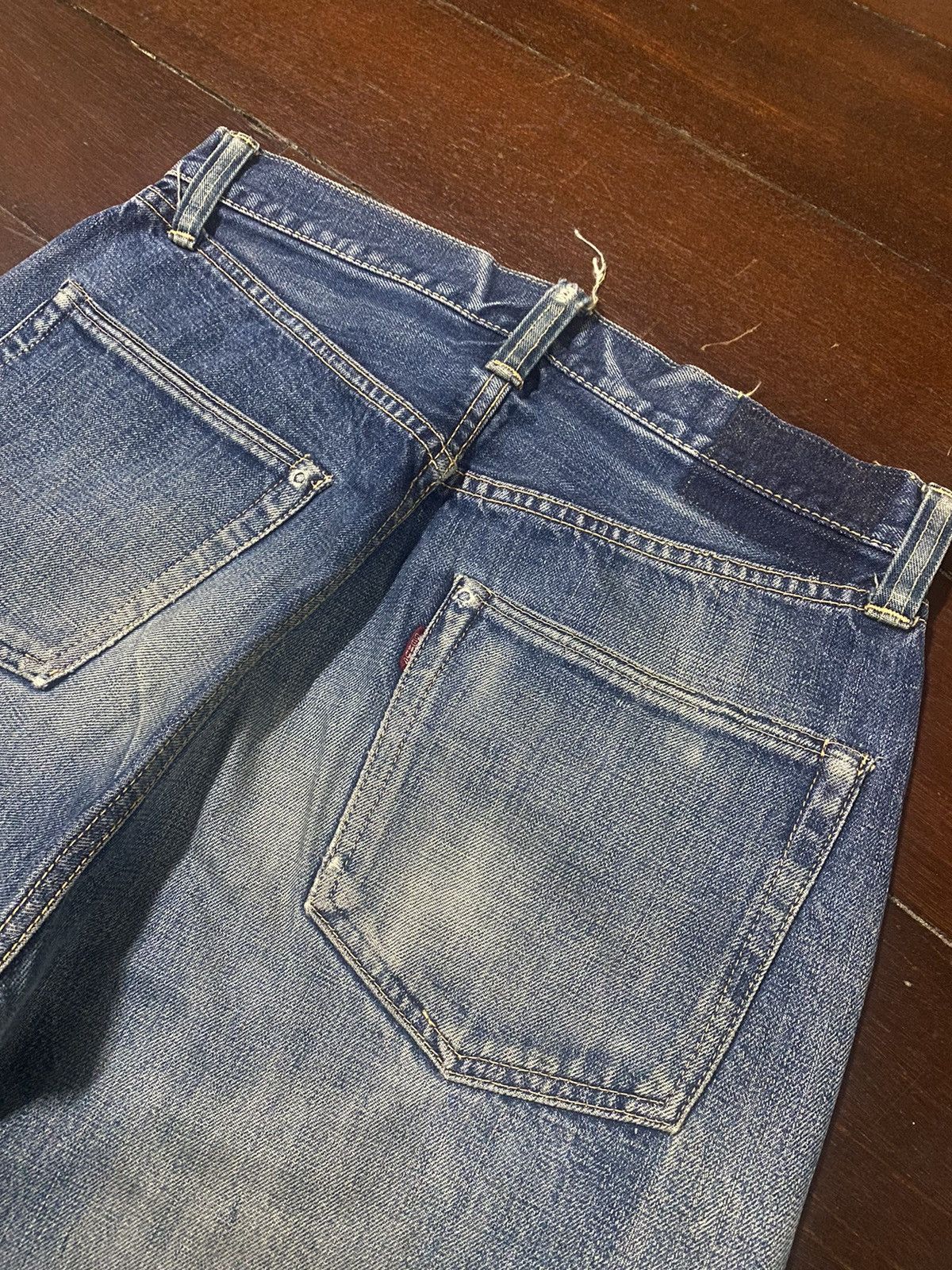 Warehouse Fire 🔥🔥 vintage warehouse v stich button hidden rivet Size US 31 - 14 Thumbnail