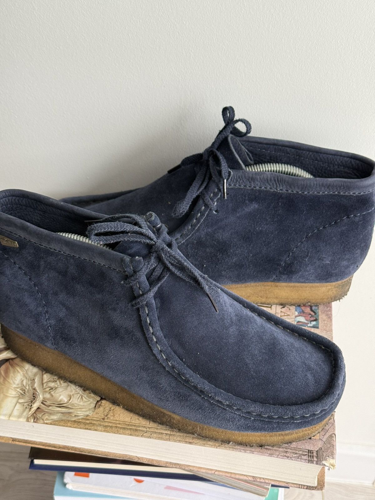 Clarks Clark’s Wallabee Suede Boots Size US 10 / EU 43 - 5 Thumbnail