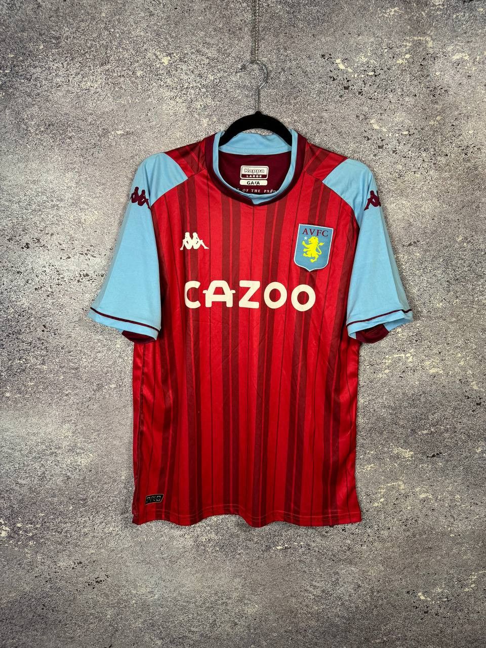 Kappa × Vintage Vintage Aston Villa 2021/22 Kappa Soccer Jersey Large Size US L / EU 52-54 / 3 - 1 Thumbnail