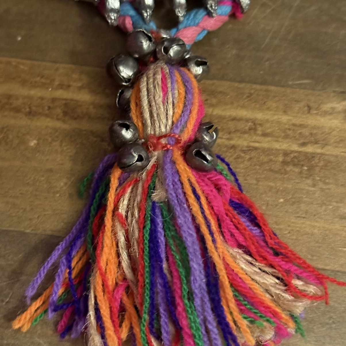 Other Funky Bohemian tribal pom pom tassel necklace Size ONE SIZE - 4 Thumbnail