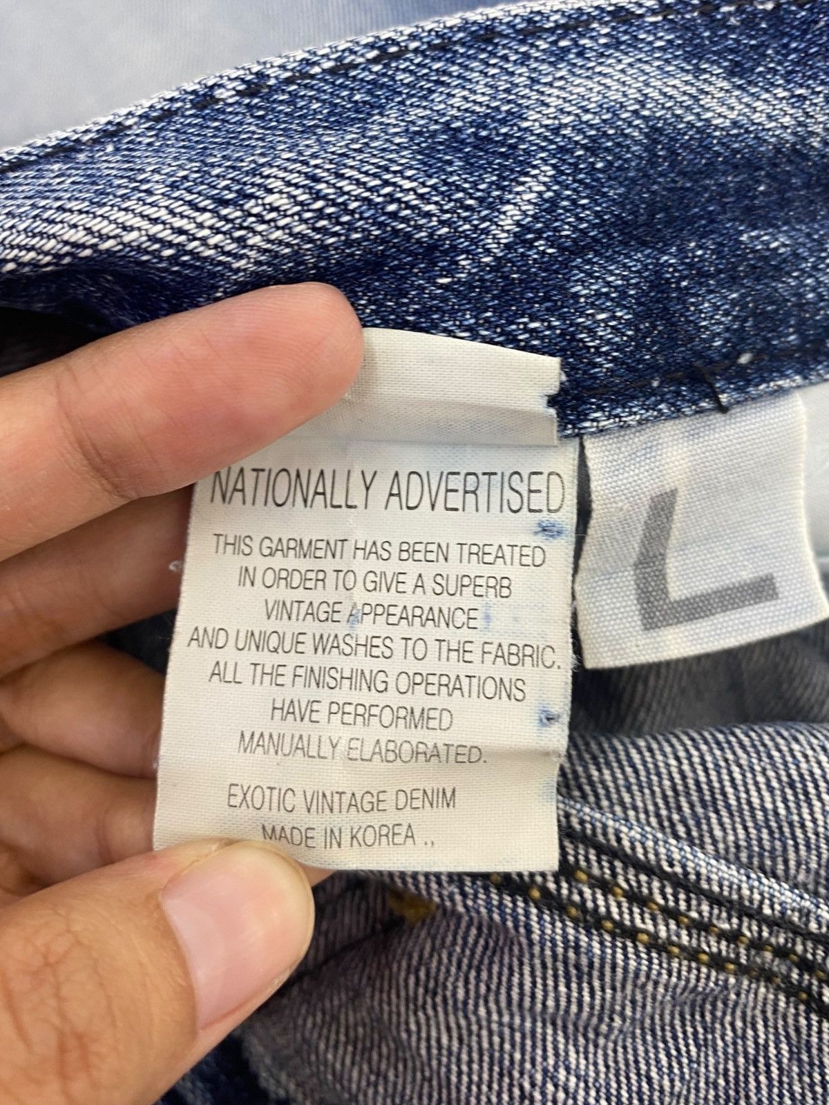 Japanese Brand Japanese Brand Faded Wash Style Ripped Jeans Size US 32 / EU 48 - 11 Thumbnail