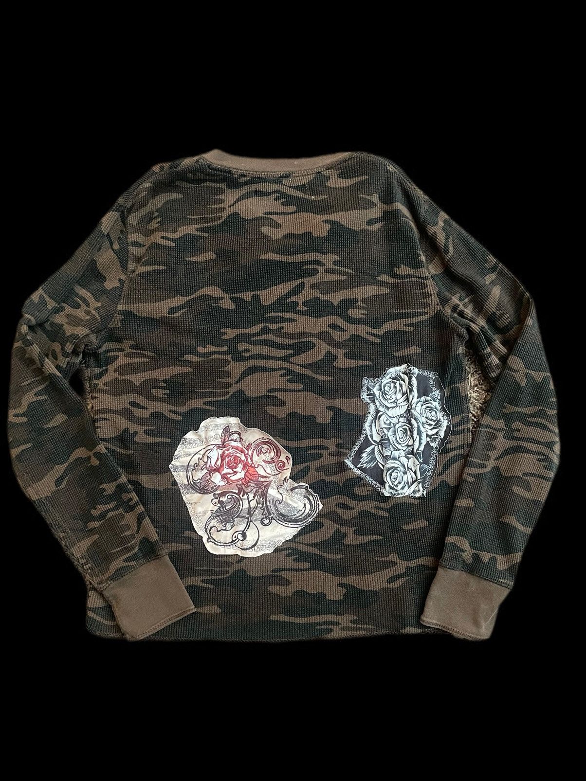 Handmade Thermal Patchwork Camo Long Sleeve Size US M / EU 48-50 / 2 - 2 Thumbnail