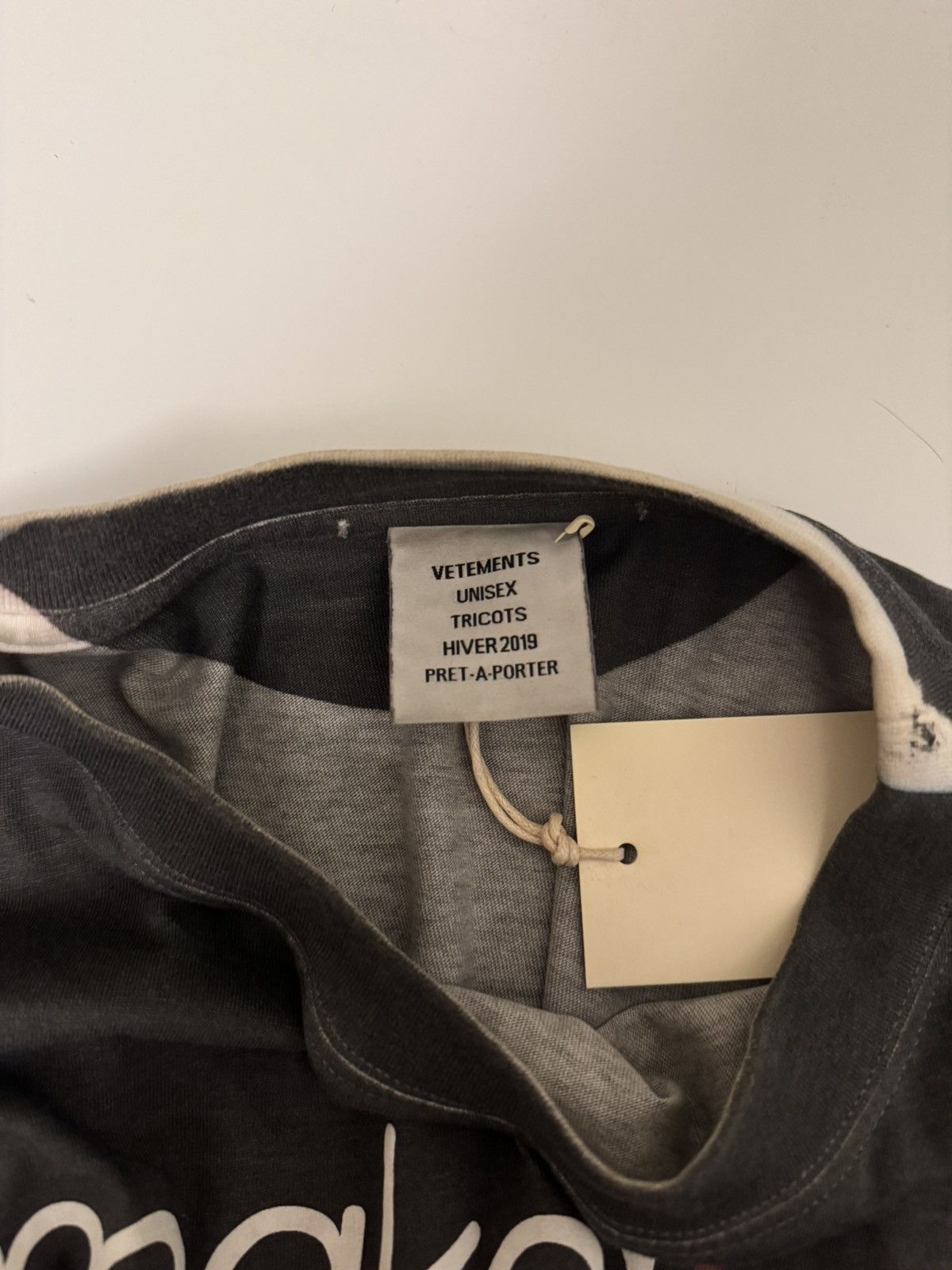 Vetements Vetements Morocco Trompe L’oeil Tshirt Size US S / EU 44-46 / 1 - 6 Thumbnail