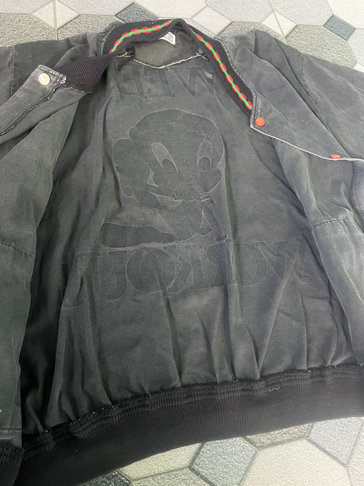 Dry Bones Vintage 90s Soprano "How! Are You Tweety Workout Jacket Size US M / EU 48-50 / 2 - 10 Thumbnail