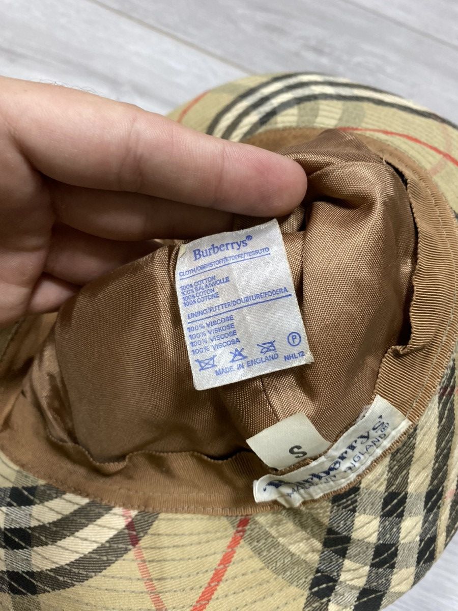 Burberry Burberry vintage nova check bucket hat Size ONE SIZE - 3 Thumbnail