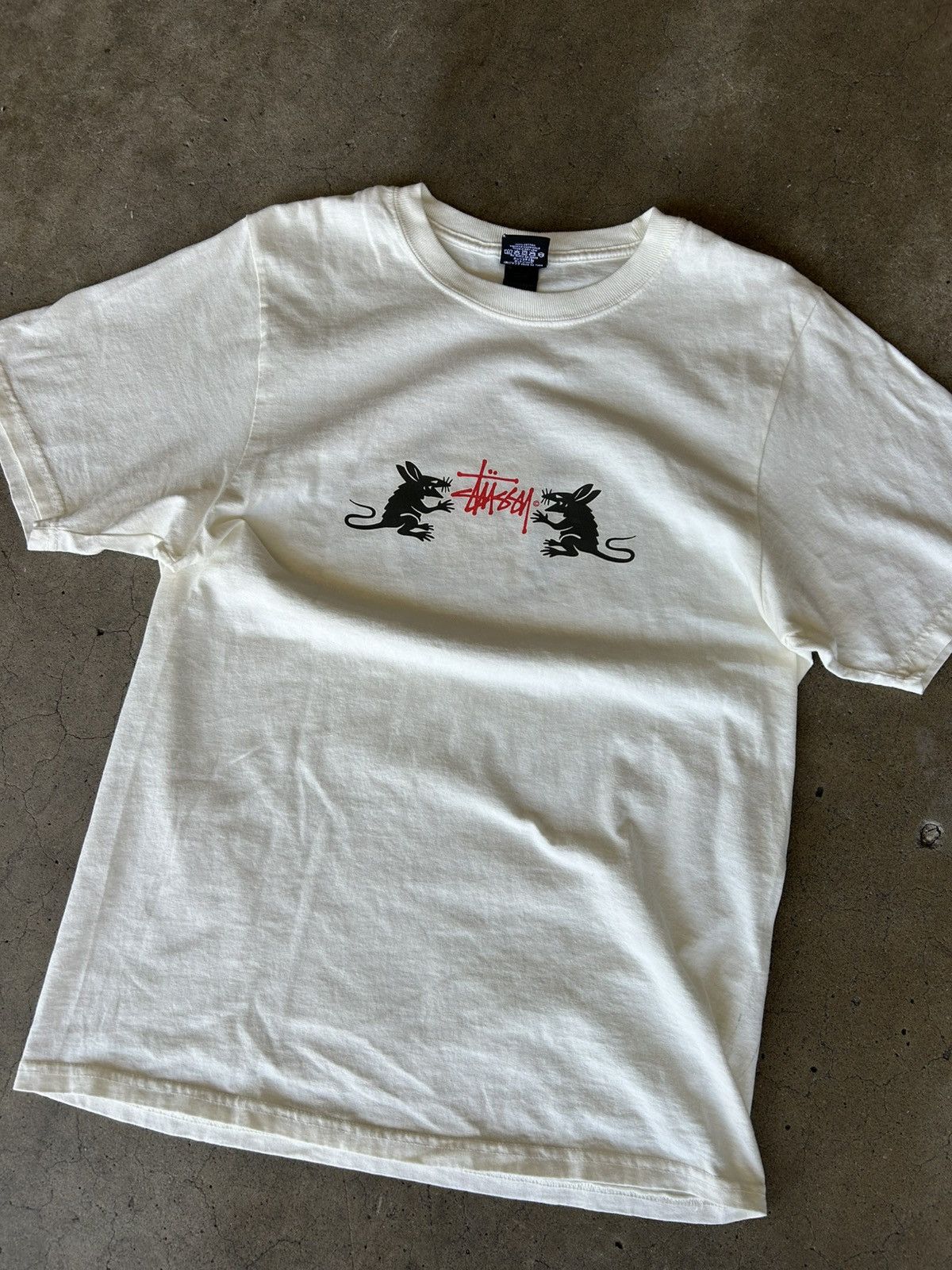 Stussy Pigment Dyed Rat Short Sleeve Tee