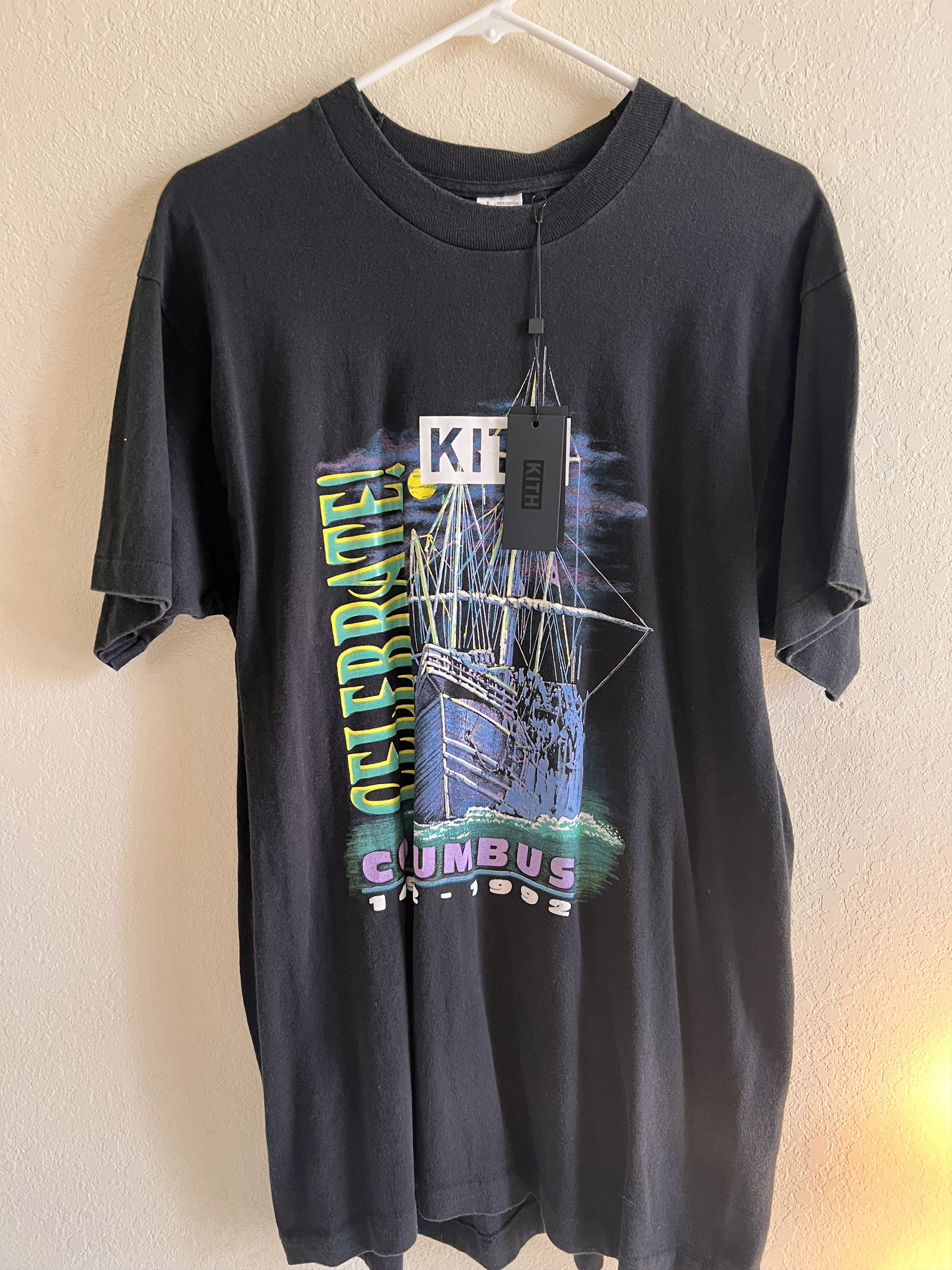 Kith Kith Vintage Shirt Black Celebrate Columbus L Size US L / EU 52-54 / 3 - 2 Thumbnail