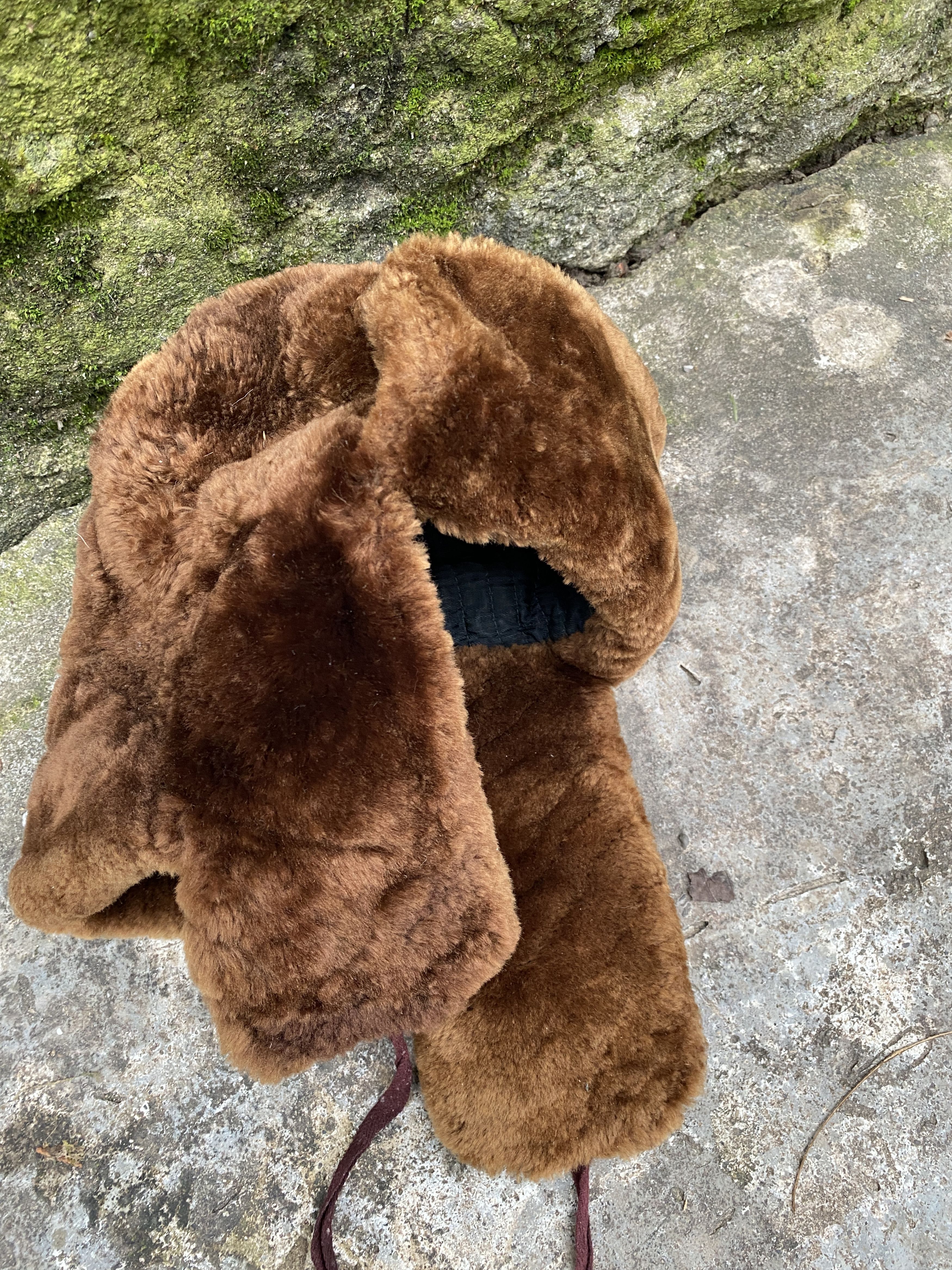 Hysteric Glamour × Japanese Brand × Vintage Vintage 90s Alt Ushanka Fuzzy Trapper Fur Winter Hat Size ONE SIZE - 2 Thumbnail
