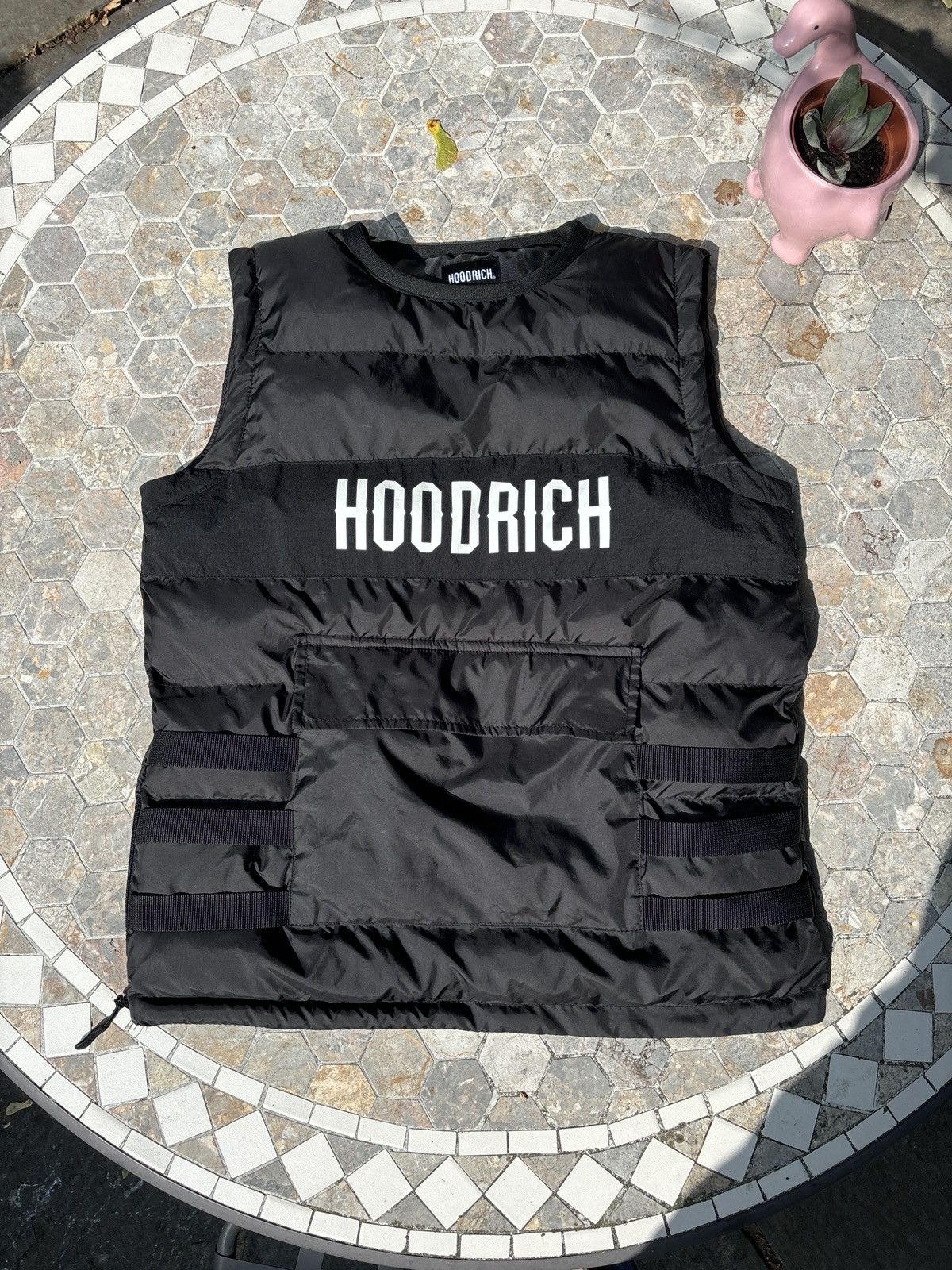 Trapstar London Hoodrich y2k drill puffer vest | Grailed