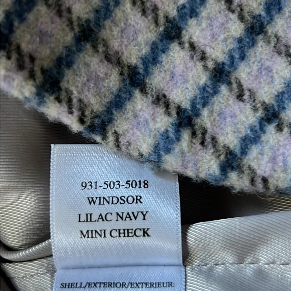 Rails Rails Windsor Lilac Navy Mini Check Size Medium NWOT Size M / US 6-8 / IT 42-44 - 6 Thumbnail