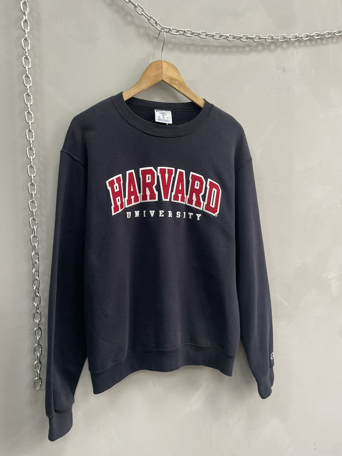Champion Champion Harvard crew neck sweatshirt y2k Size US M / EU 48-50 / 2 - 2 Thumbnail