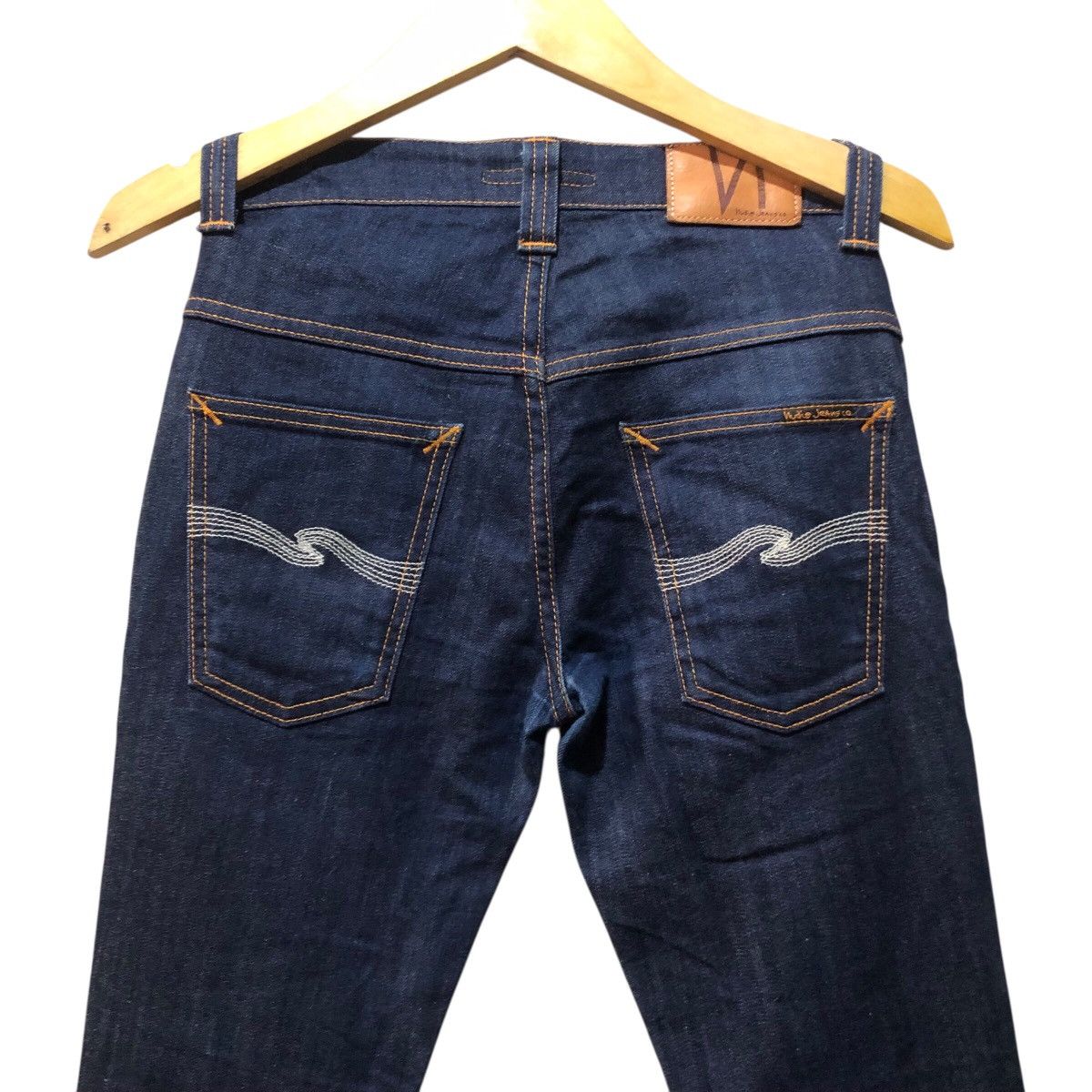 Nudie Jeans Nudie Jeans Thin Finn Dry Ecru Embo Size US 28 / EU 44 - 4 Thumbnail