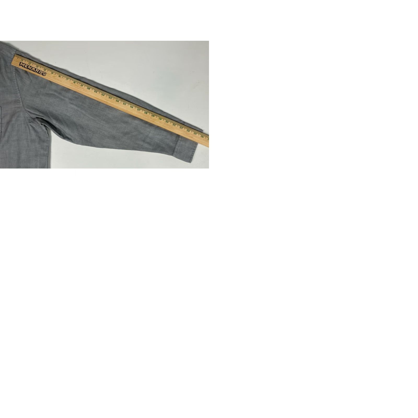 UNTUCKit UNTUCKit Valadige Button-Up Shirt Men's Regular 2XL Gray 100% Cotton Long Sleeve Collared Solid Shirt Men’s VALADIGE 33980 Size US XXL / EU 58 / 5 - 9 Thumbnail